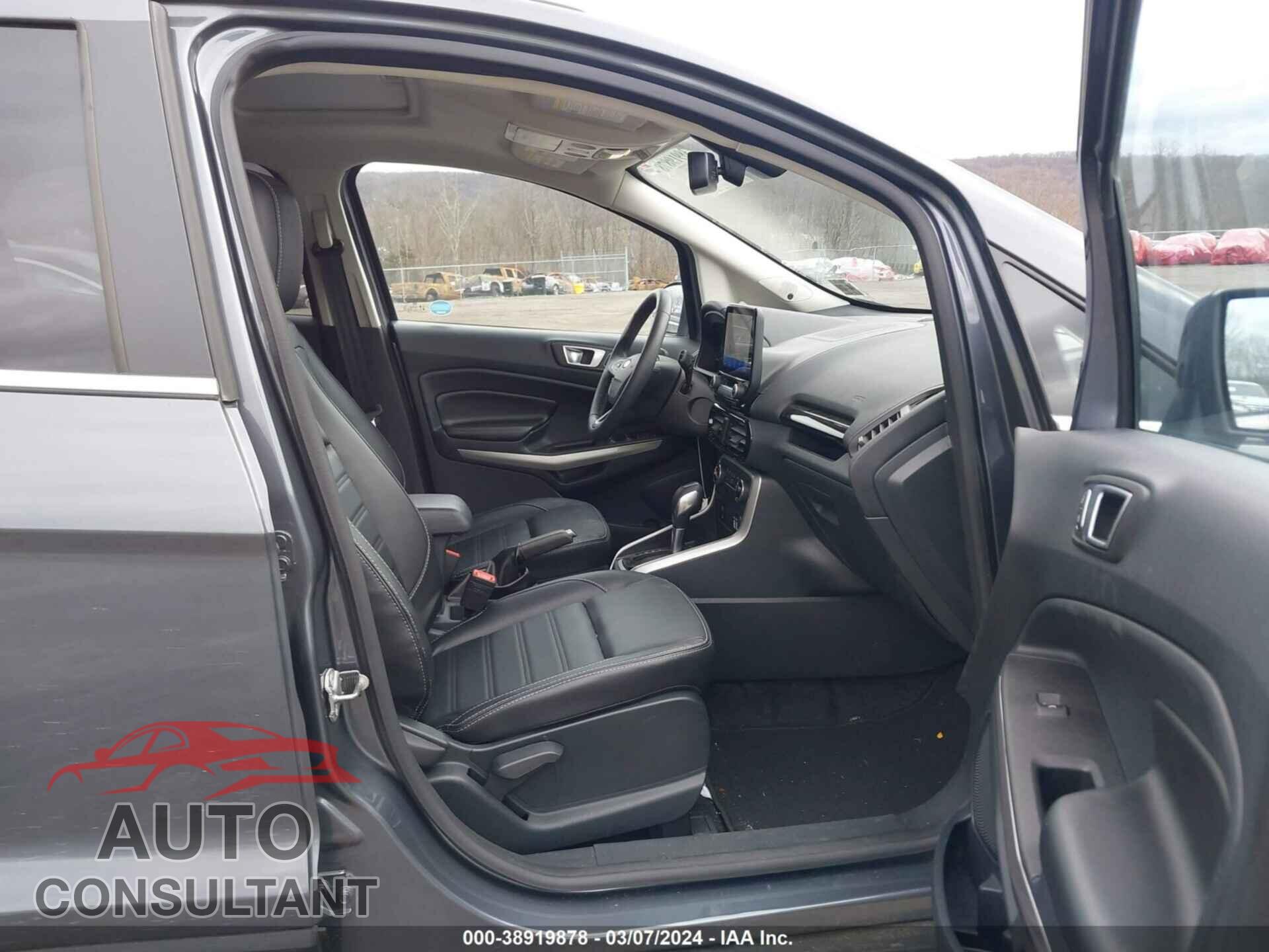 FORD ECOSPORT 2022 - MAJ6S3KL6NC472776
