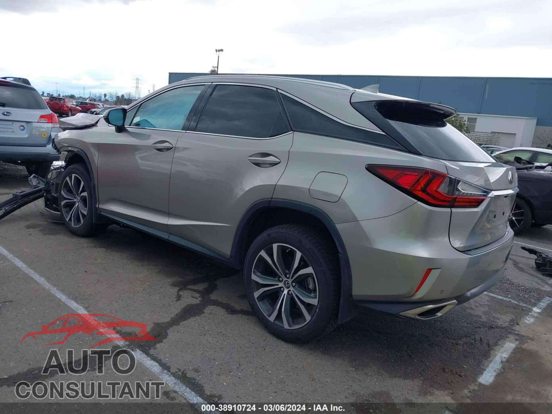 LEXUS RX 2019 - 2T2ZZMCA5KC123788