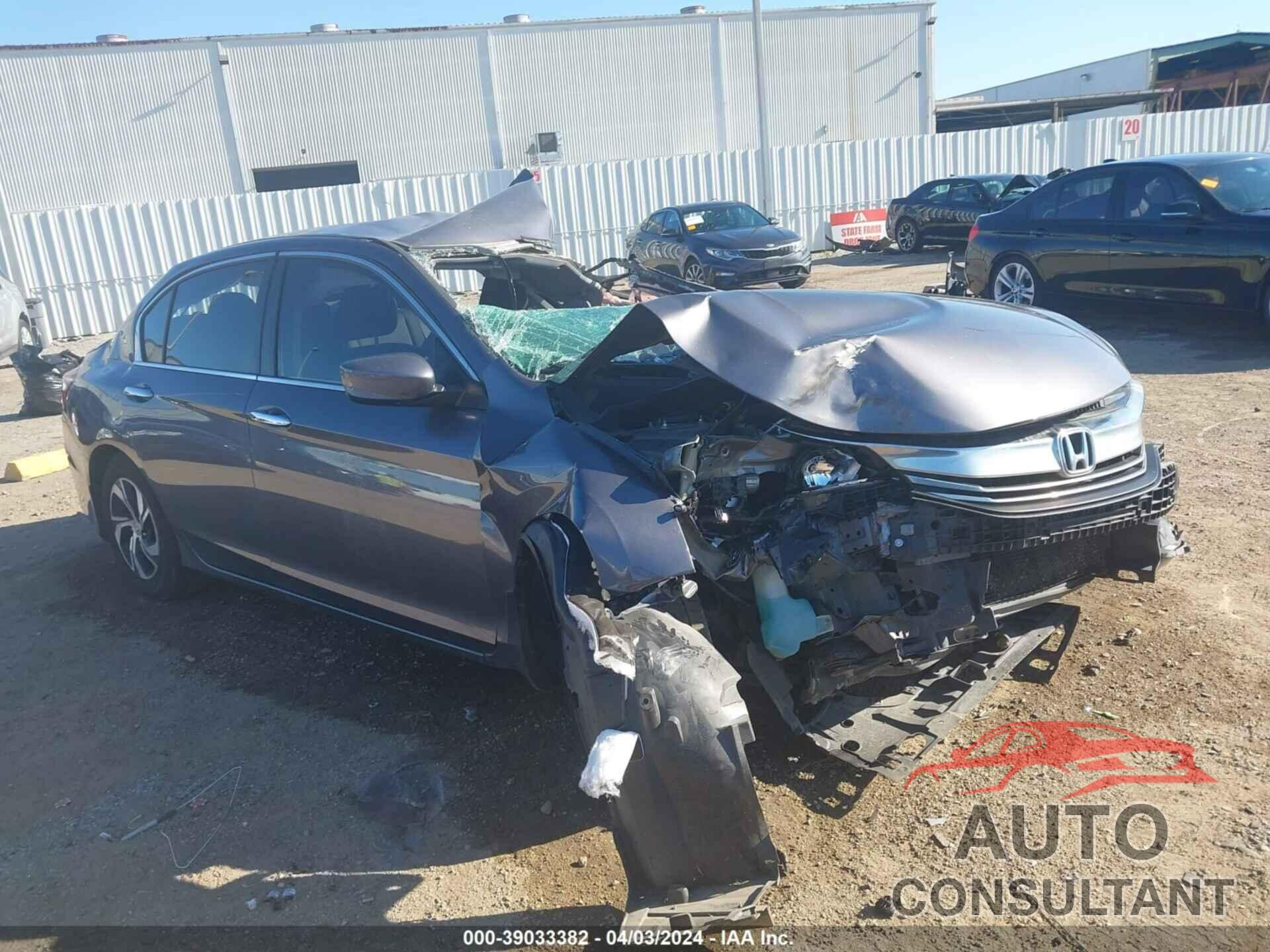 HONDA ACCORD 2017 - 1HGCR2F37HA274058
