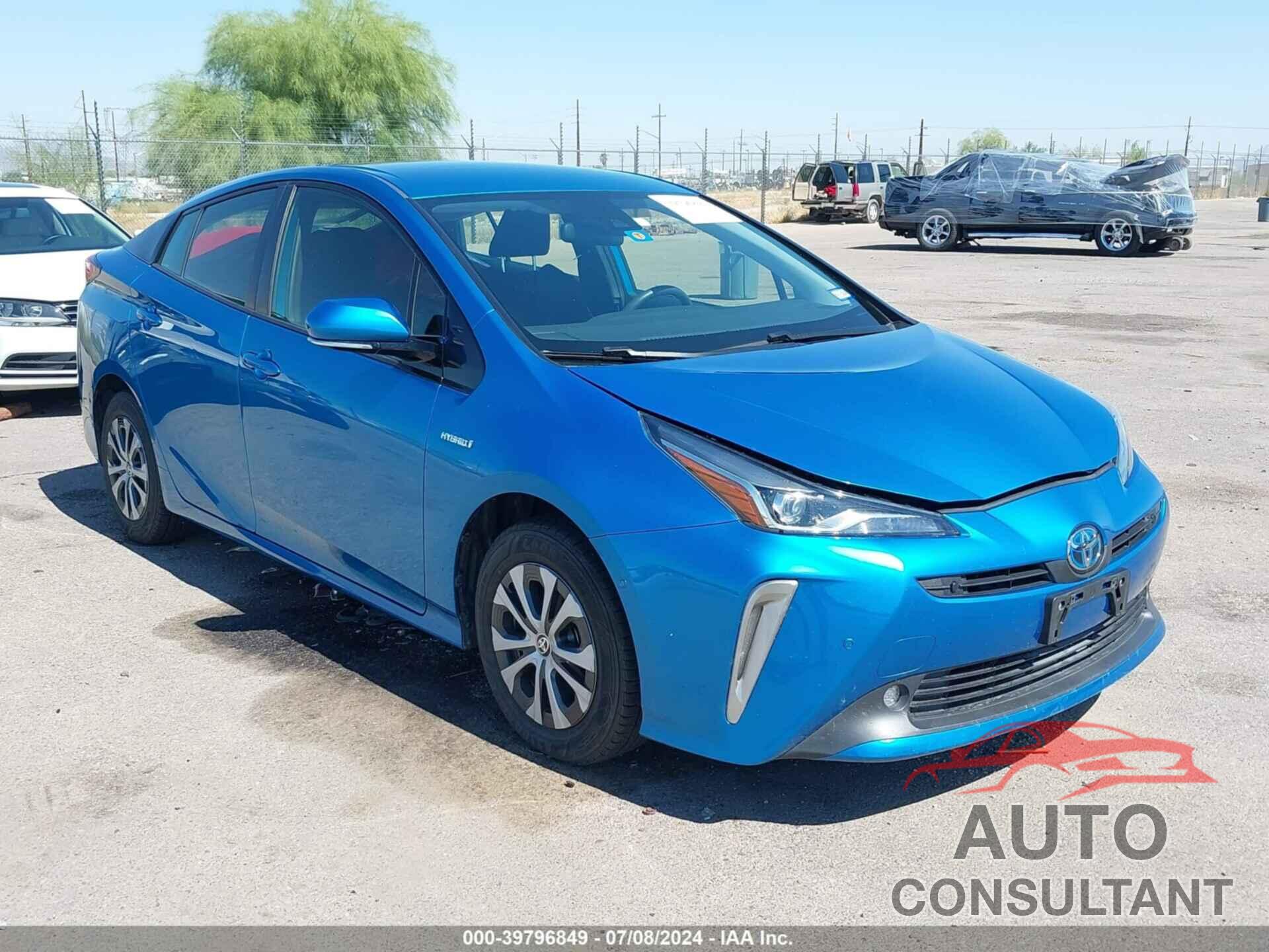 TOYOTA PRIUS 2019 - JTDL9RFU1K3003606