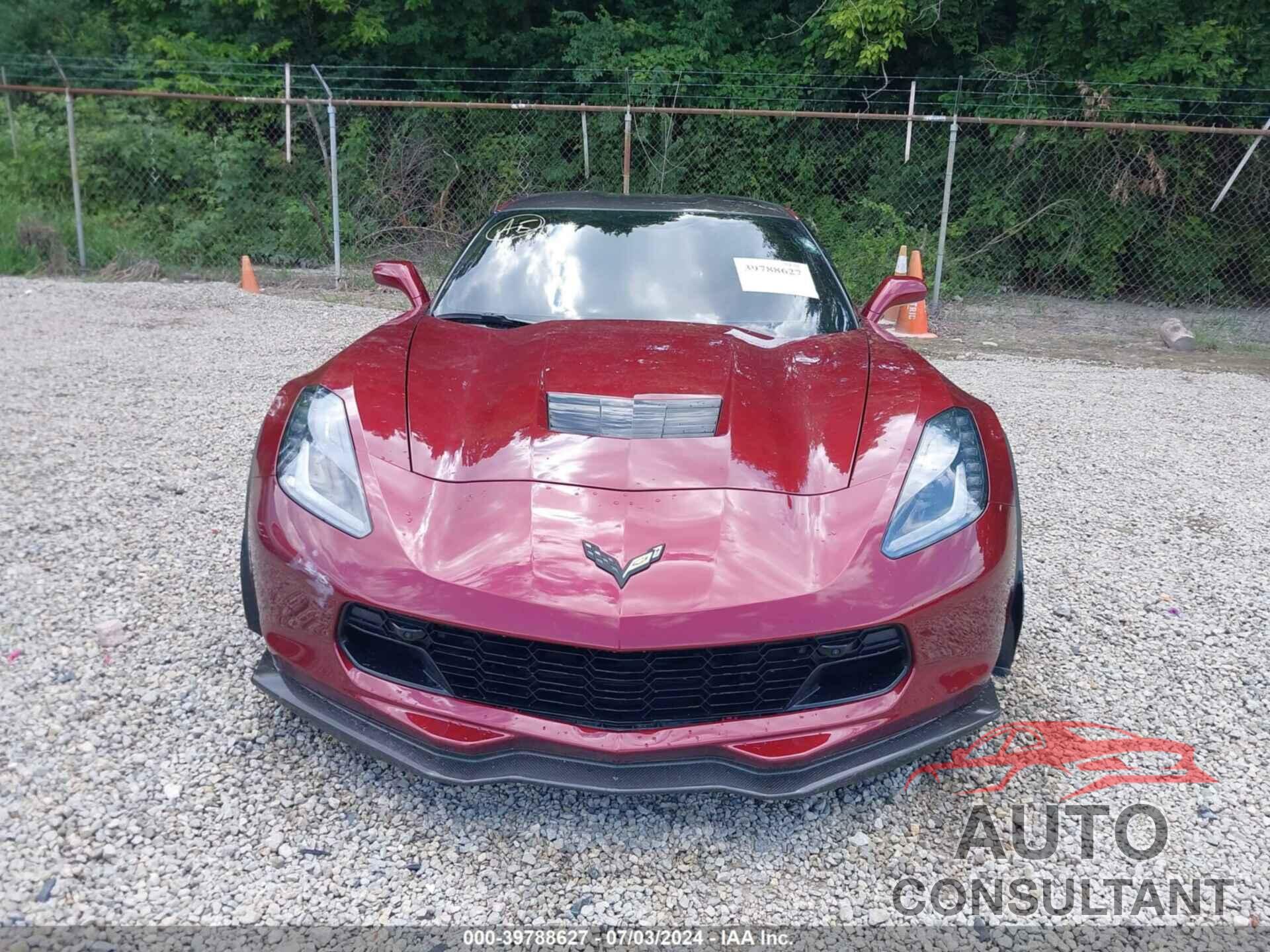 CHEVROLET CORVETTE 2017 - 1G1Y12D70H5121590