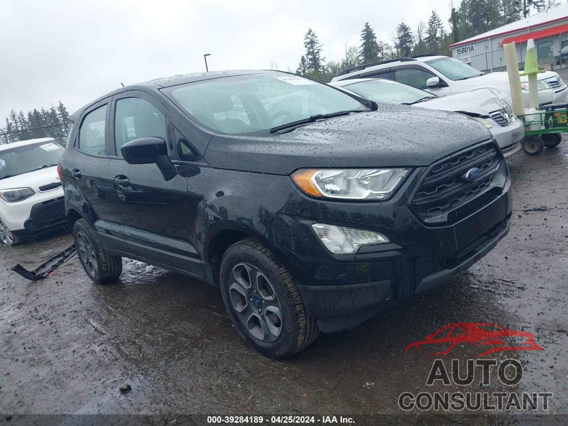 FORD ECOSPORT 2018 - MAJ6P1SL9JC168521