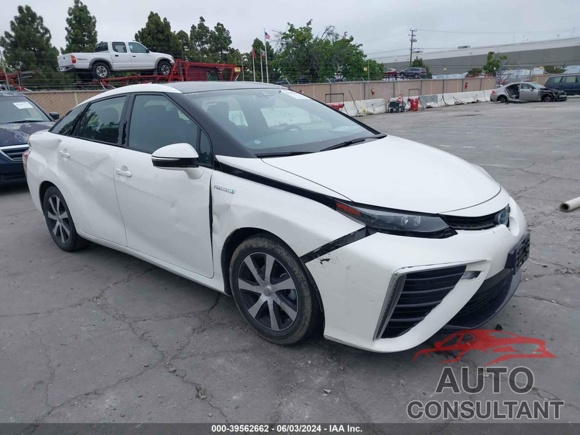 TOYOTA MIRAI 2017 - JTDBVRBDXHA001905