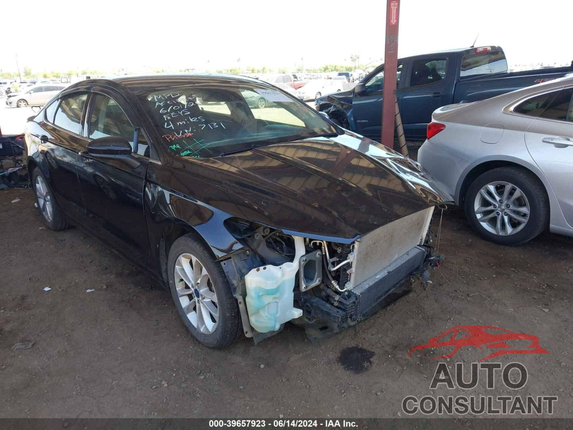 FORD FUSION 2020 - 3FA6P0HD5LR257131