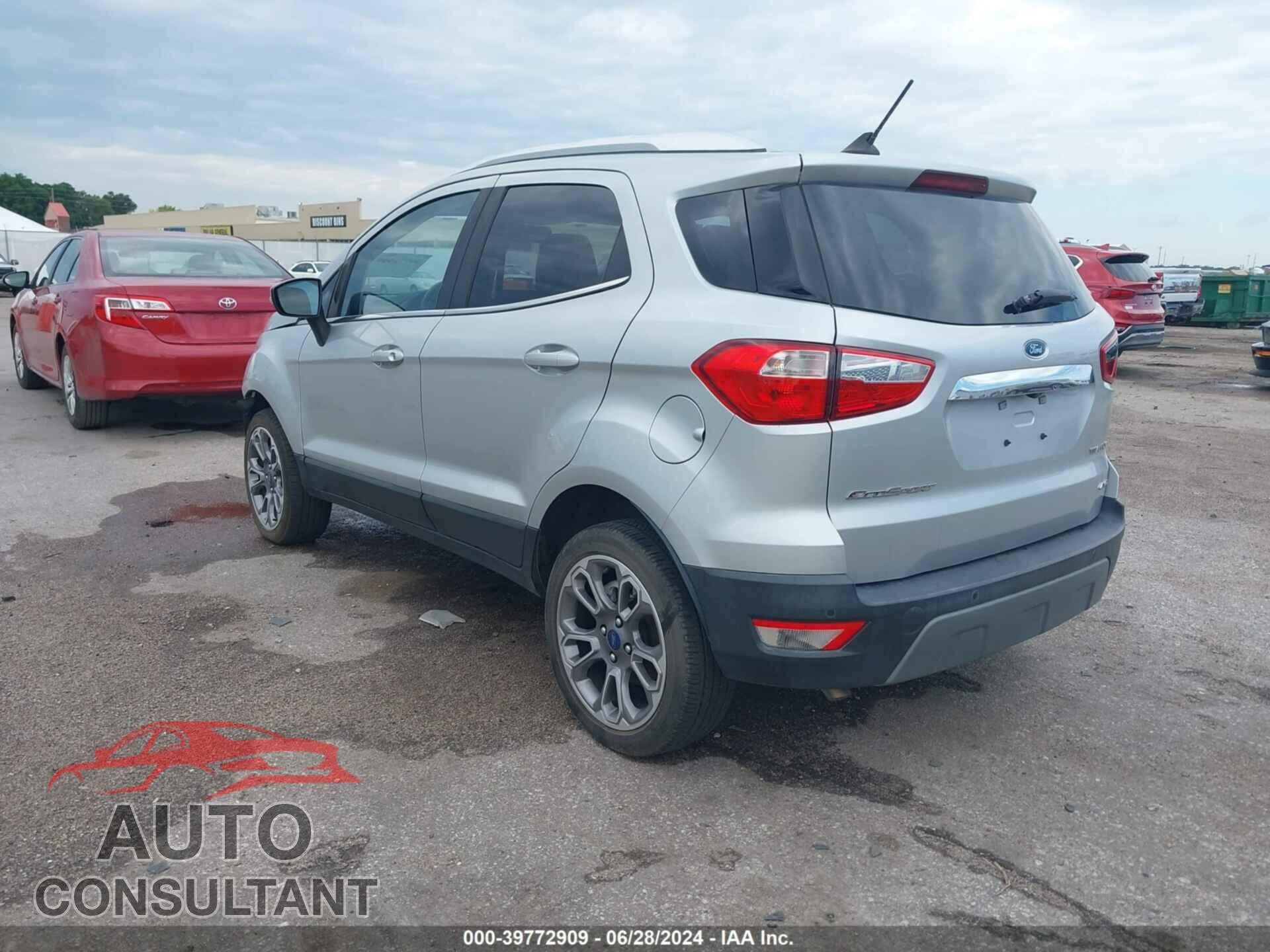 FORD ECOSPORT 2020 - MAJ6S3KL7LC347380