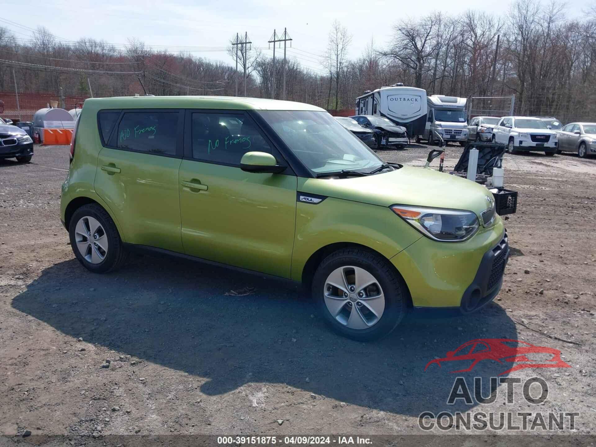 KIA SOUL 2016 - KNDJN2A21G7844776
