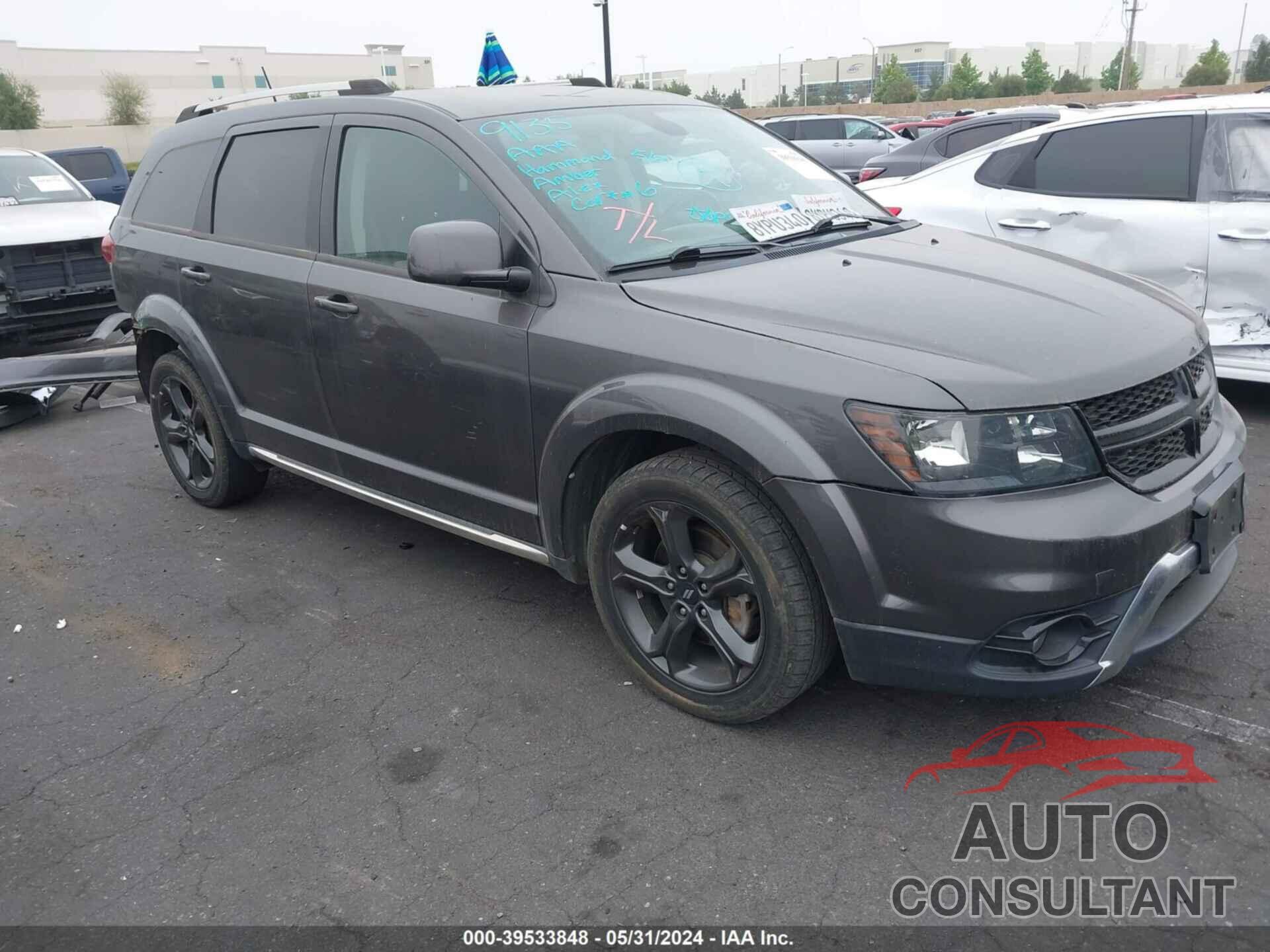 DODGE JOURNEY 2018 - 3C4PDDGG0JT523066