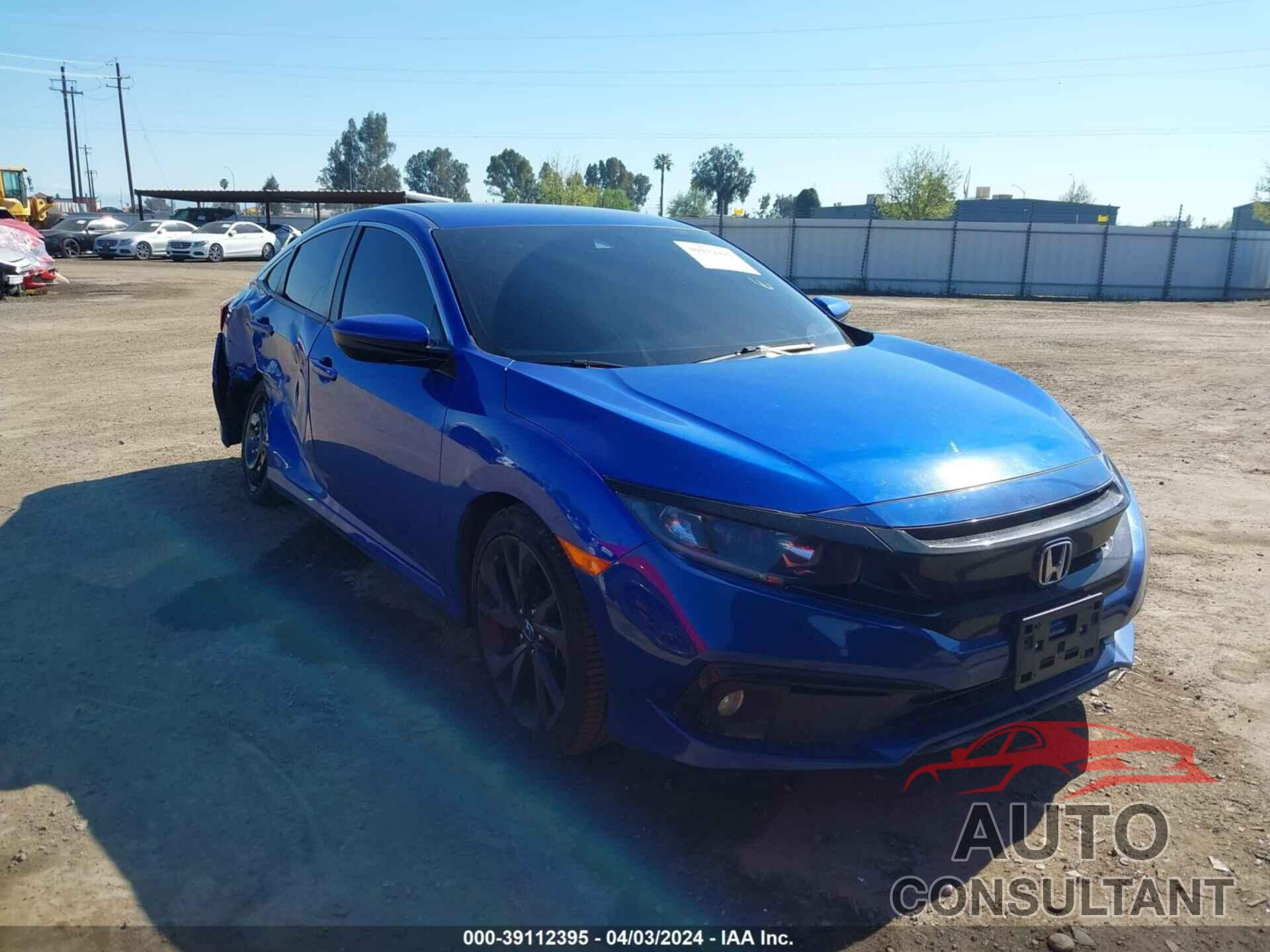 HONDA CIVIC 2020 - 19XFC2F84LE211448