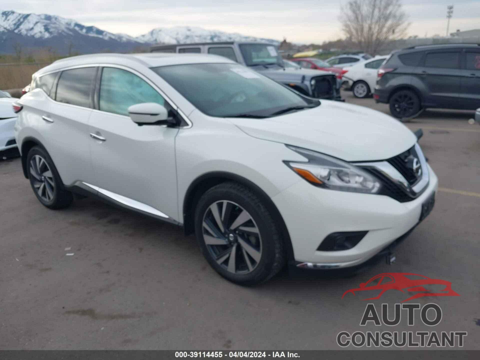 NISSAN MURANO 2017 - 5N1AZ2MH2HN106966