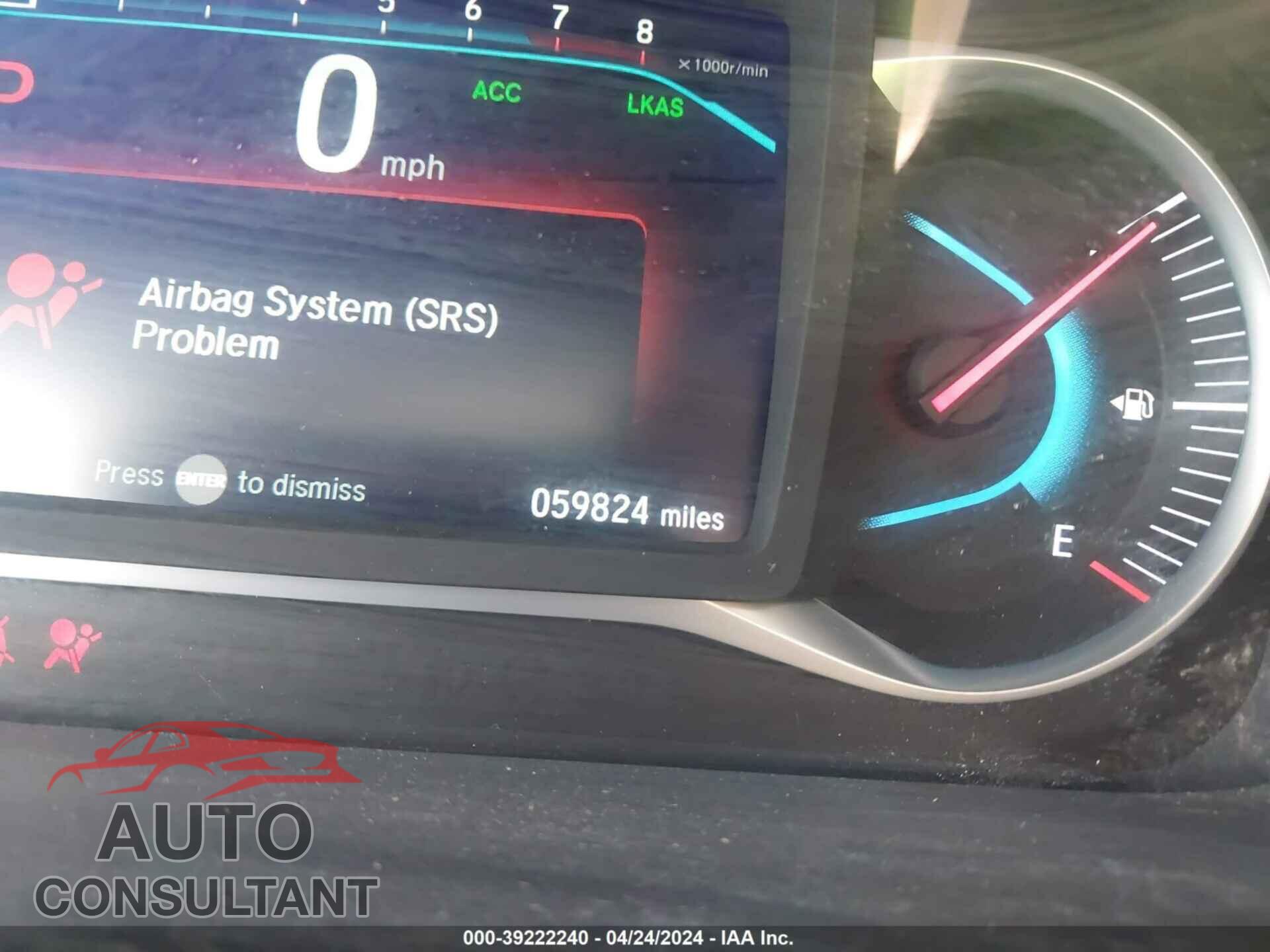 HONDA PILOT 2020 - 5FNYF6H56LB018206