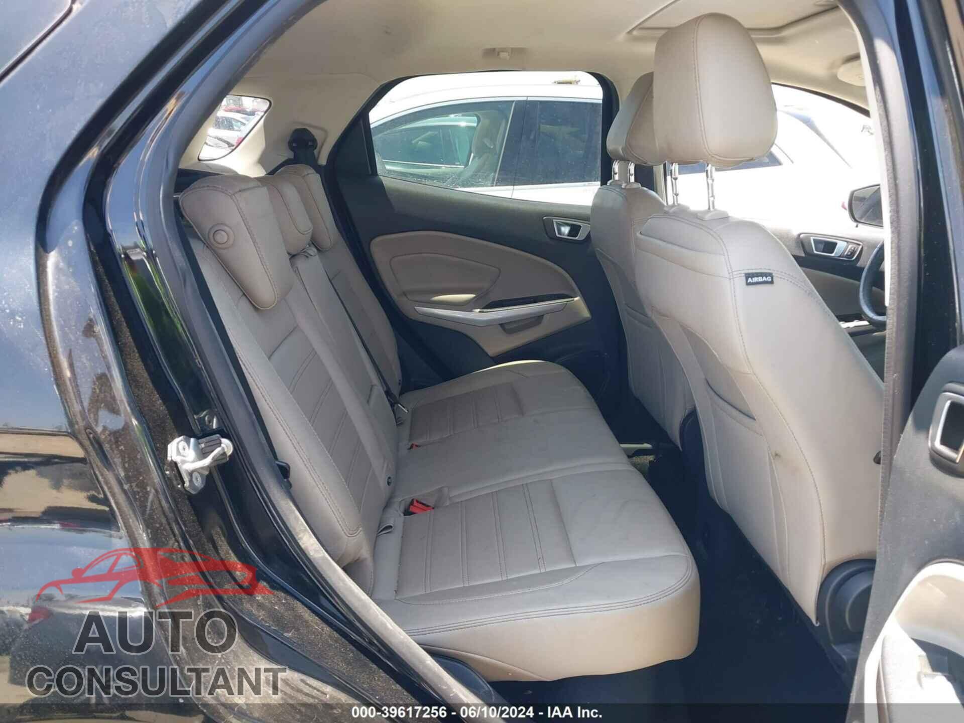 FORD ECOSPORT 2019 - MAJ6S3KL2KC309473