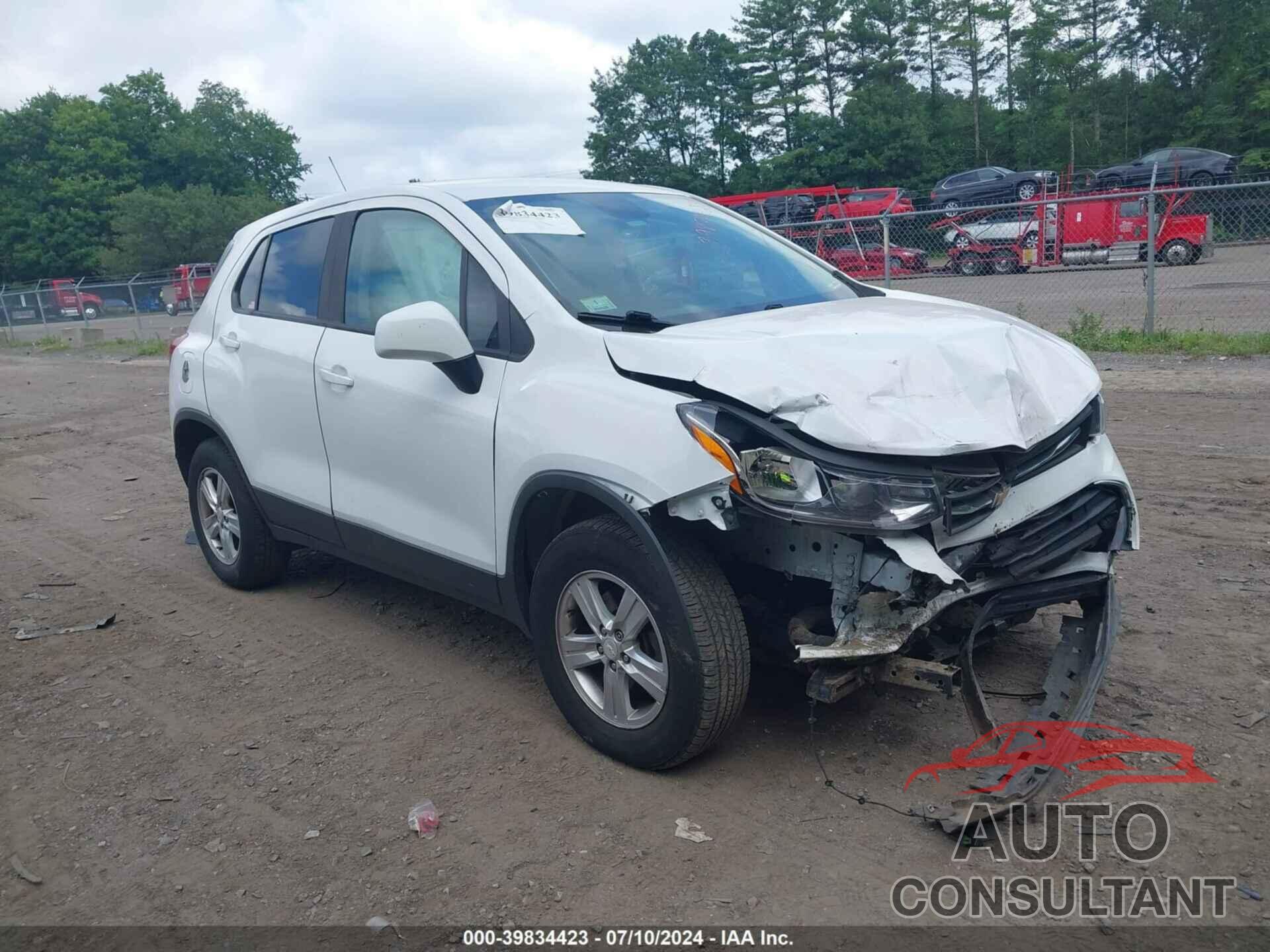 CHEVROLET TRAX 2019 - 3GNCJNSB8KL337793