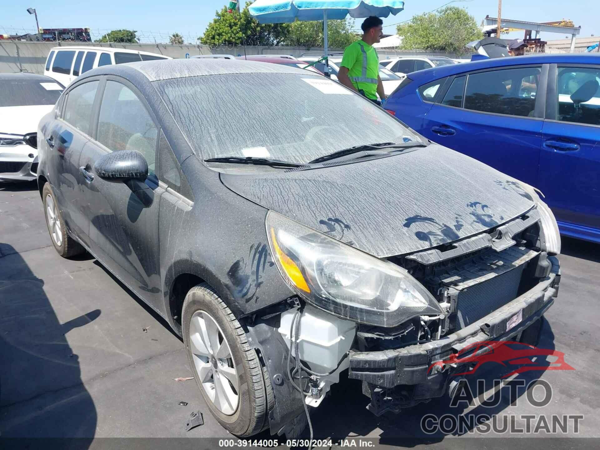 KIA RIO 2017 - KNADN4A34H6040462