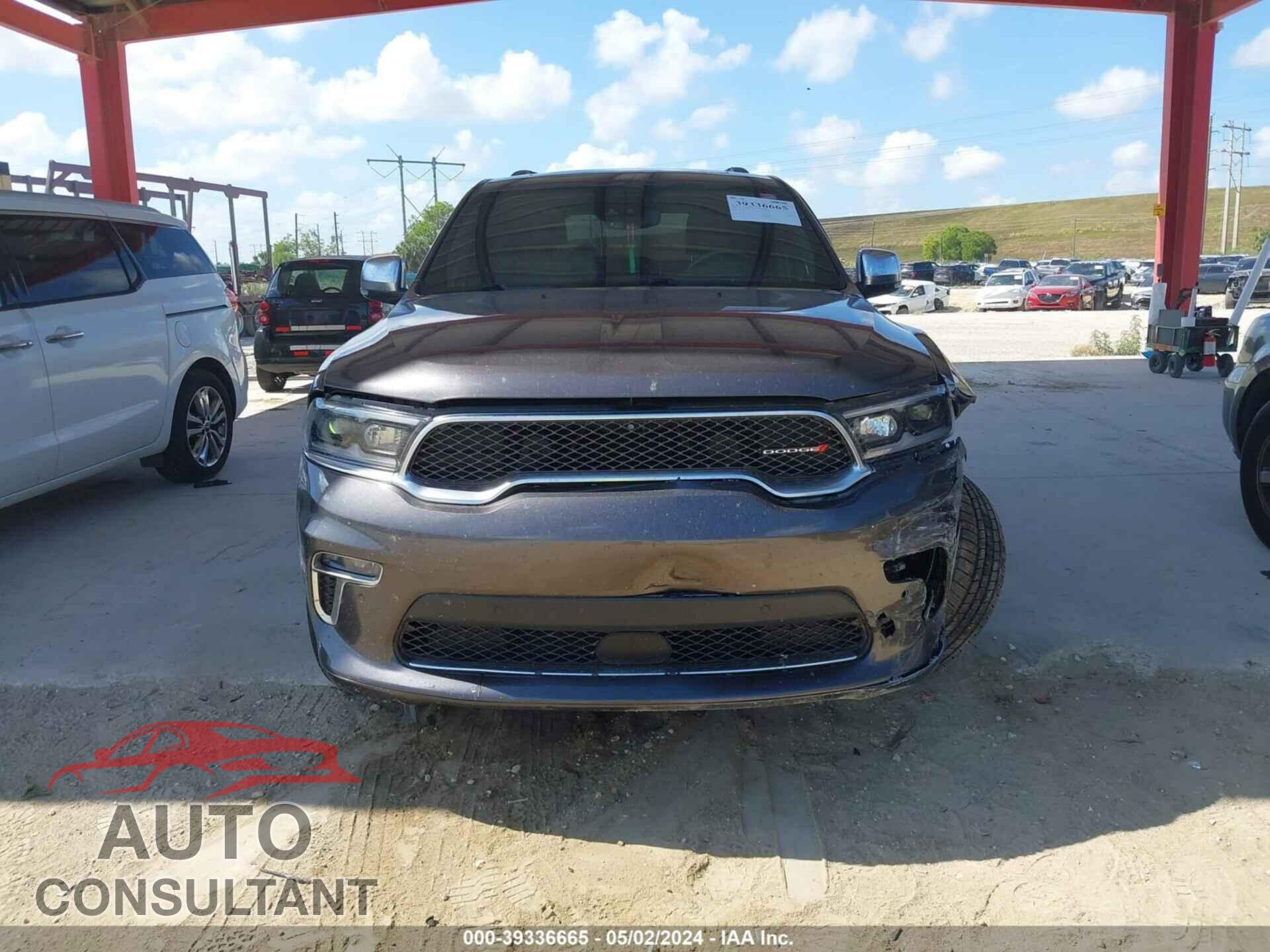 DODGE DURANGO 2021 - 1C4RDJEGXMC553878