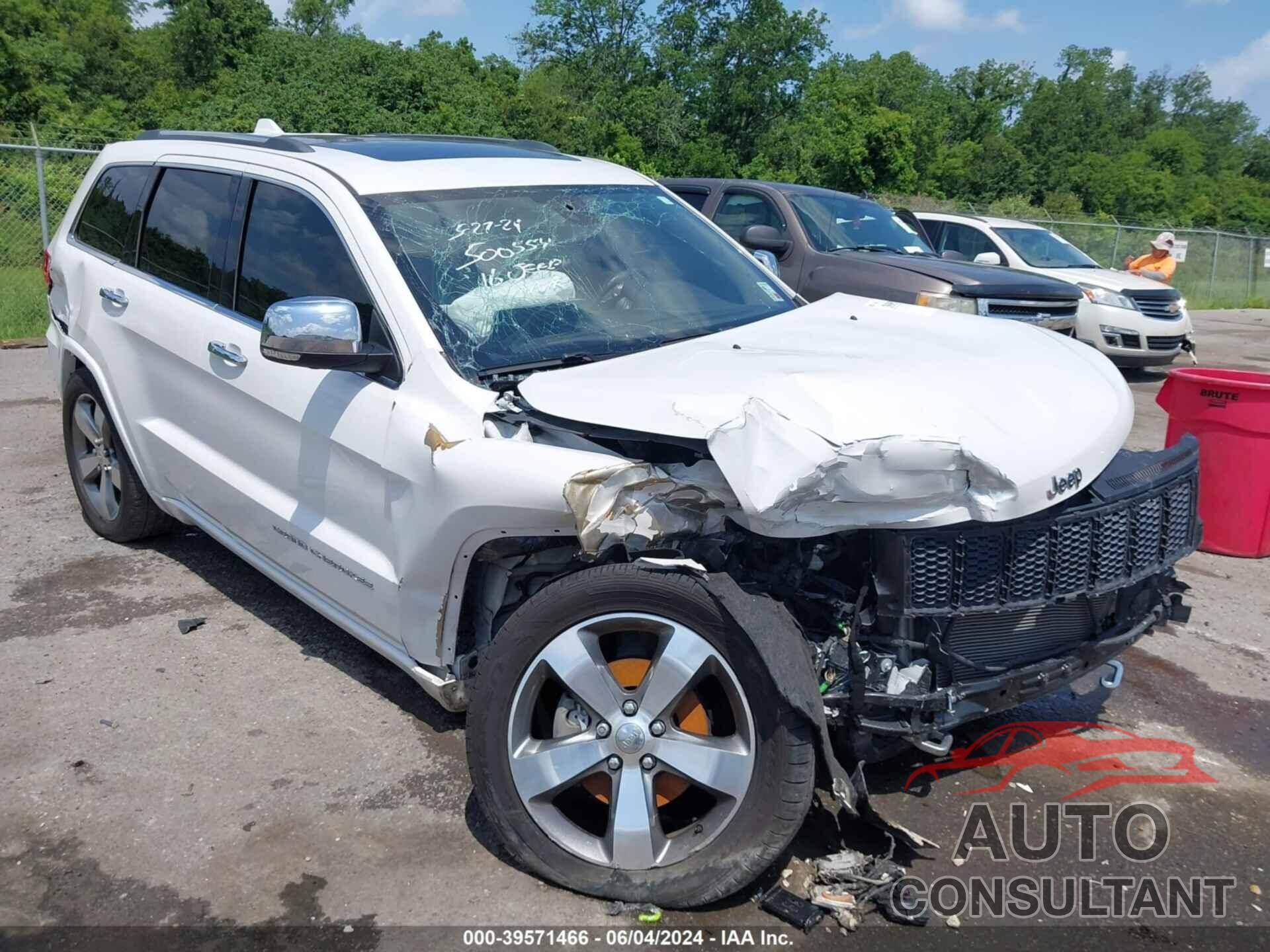 JEEP GRAND CHEROKEE 2016 - 1C4RJECG6GC500554