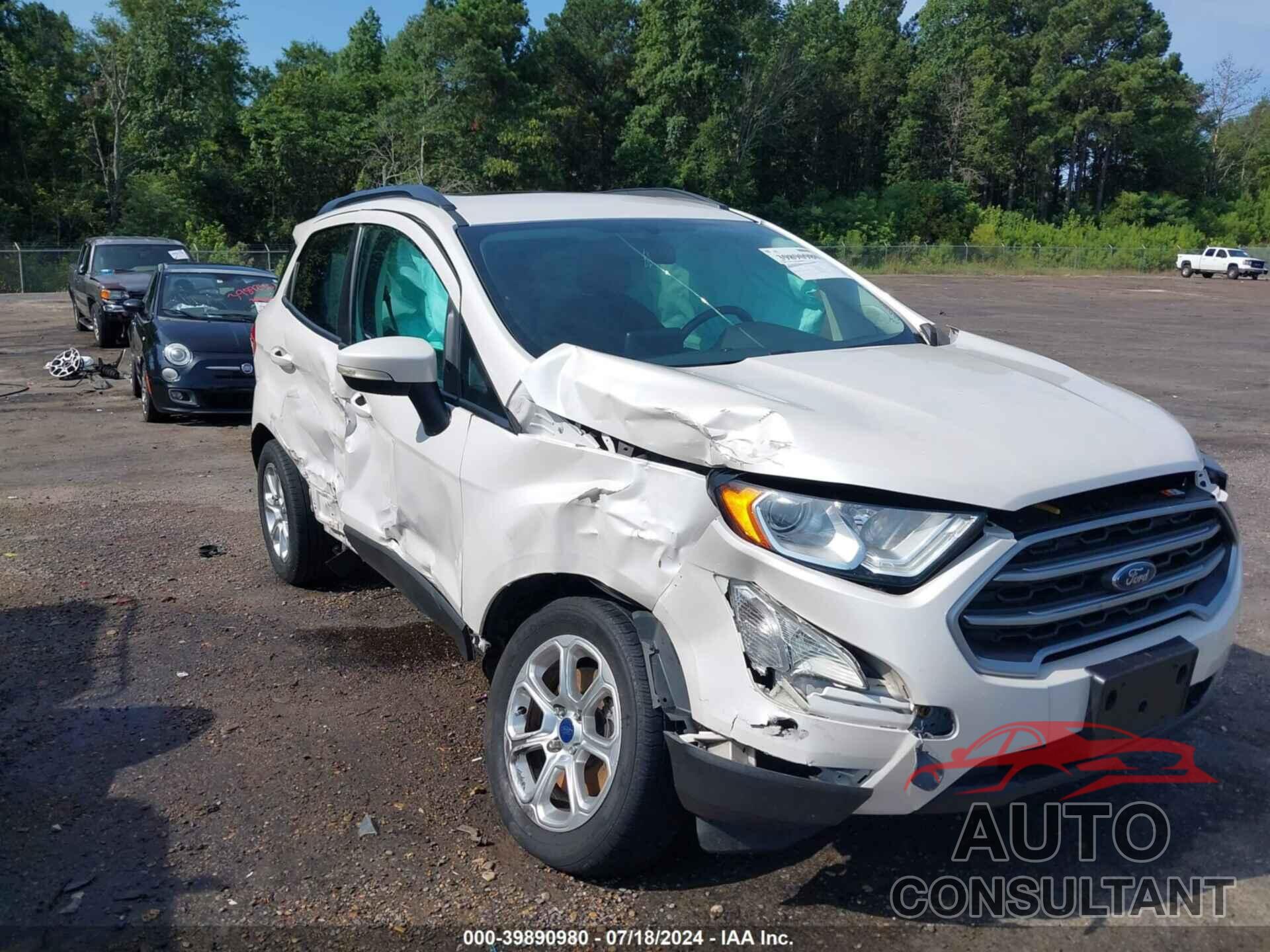 FORD ECOSPORT 2018 - MAJ3P1TE1JC178334