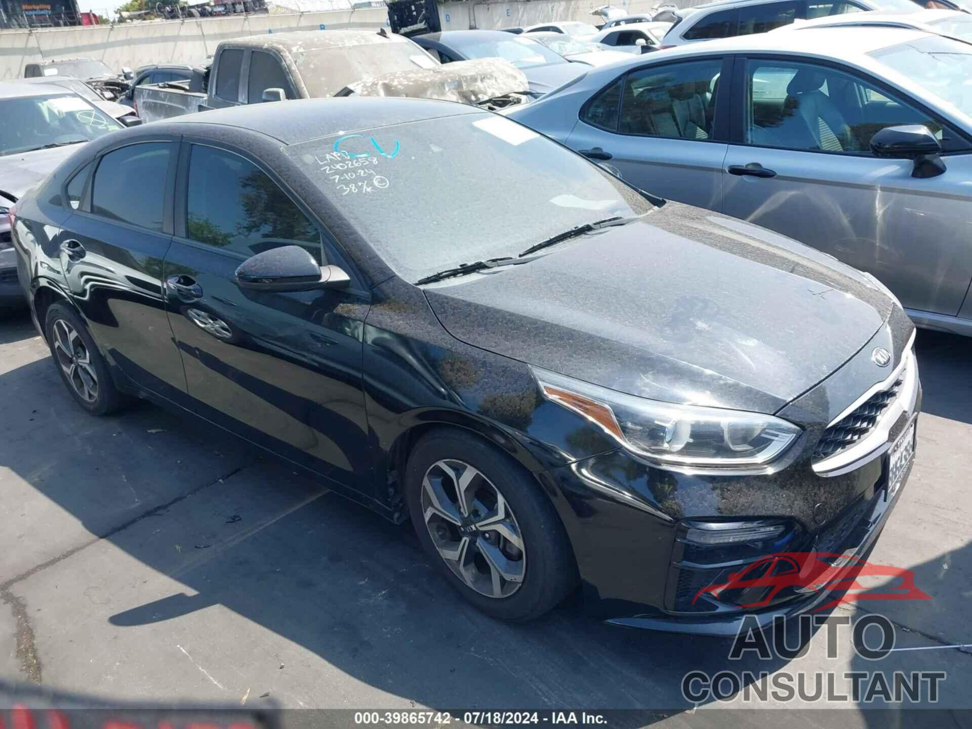 KIA FORTE 2019 - 3KPF24AD5KE067734