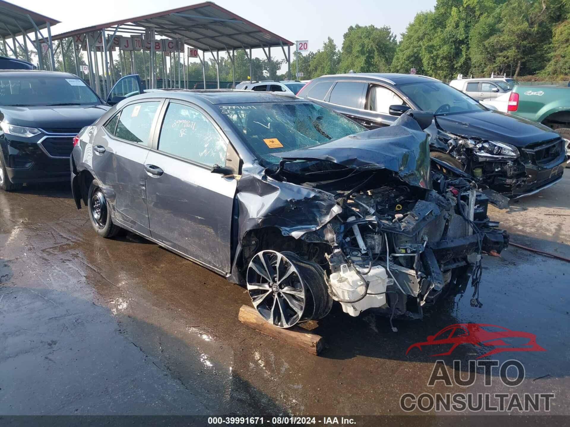 TOYOTA COROLLA 2017 - 2T1BURHE5HC844988