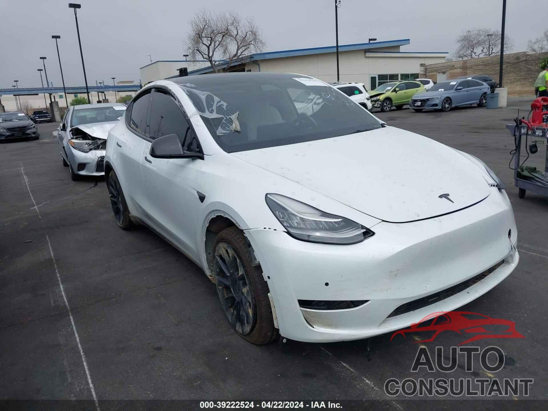 TESLA MODEL Y 2022 - 7SAYGAEE1NF407135