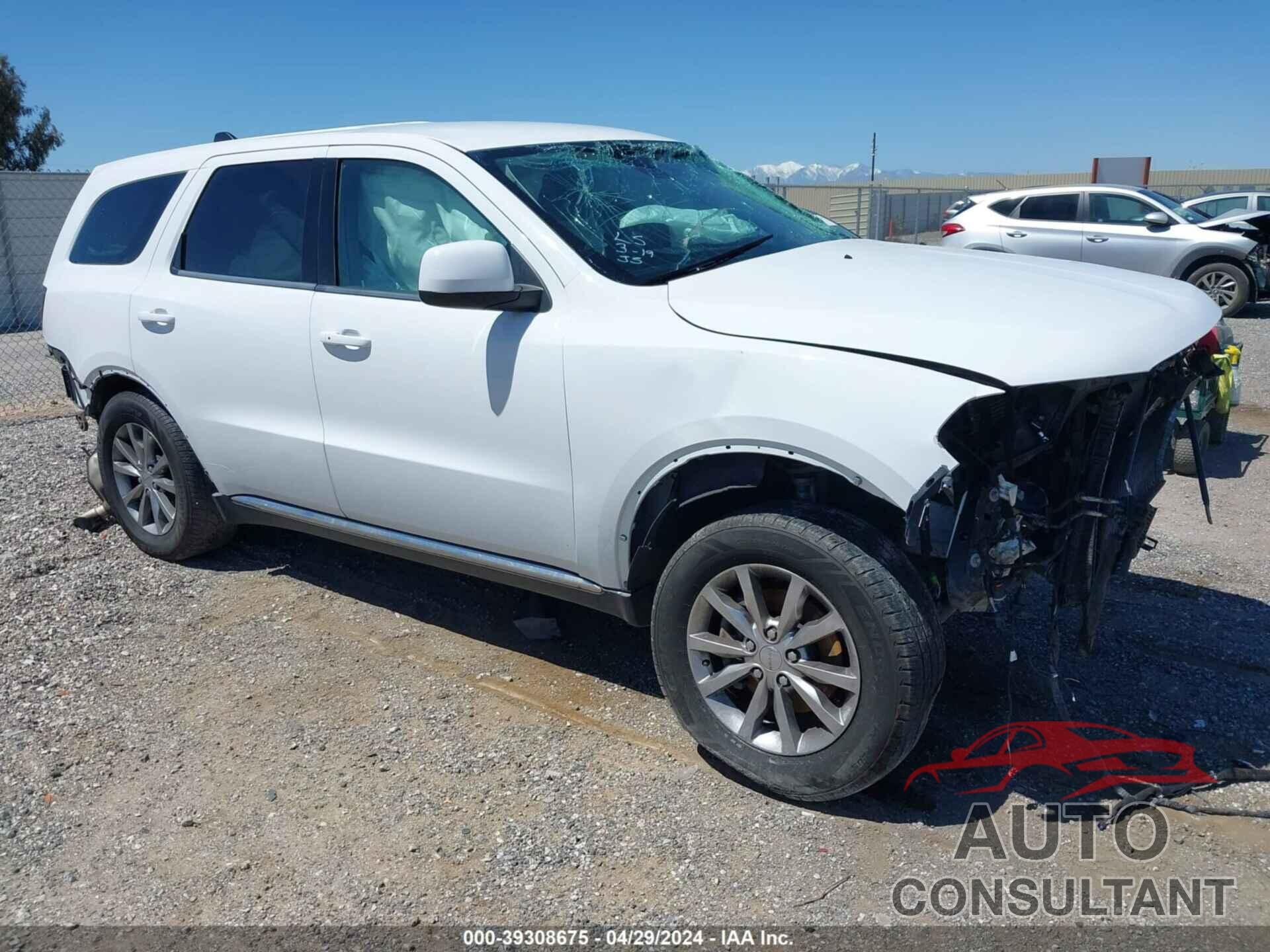 DODGE DURANGO 2018 - 1C4RDHAG1JC209351