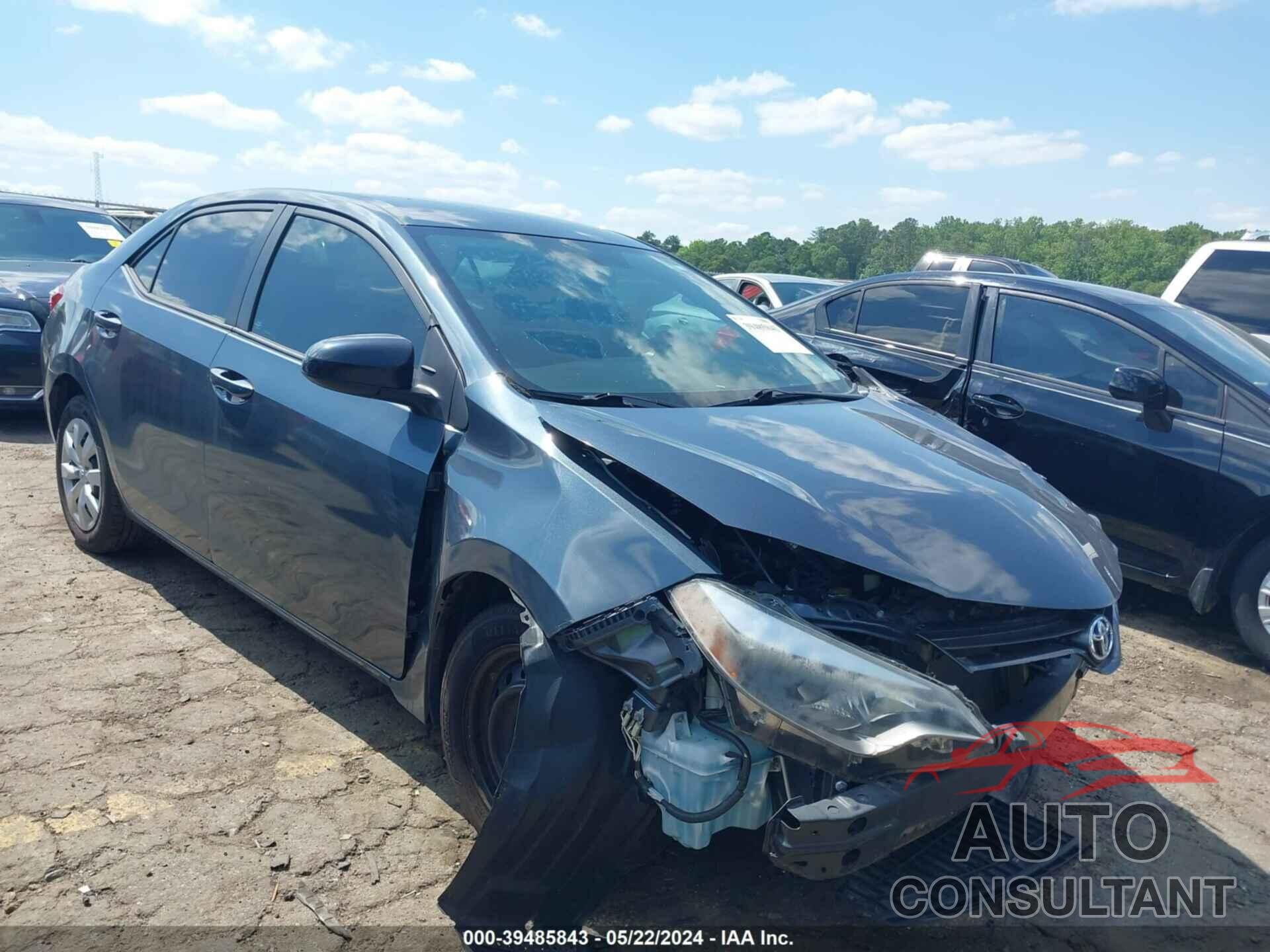 TOYOTA COROLLA 2016 - 2T1BURHE4GC649804