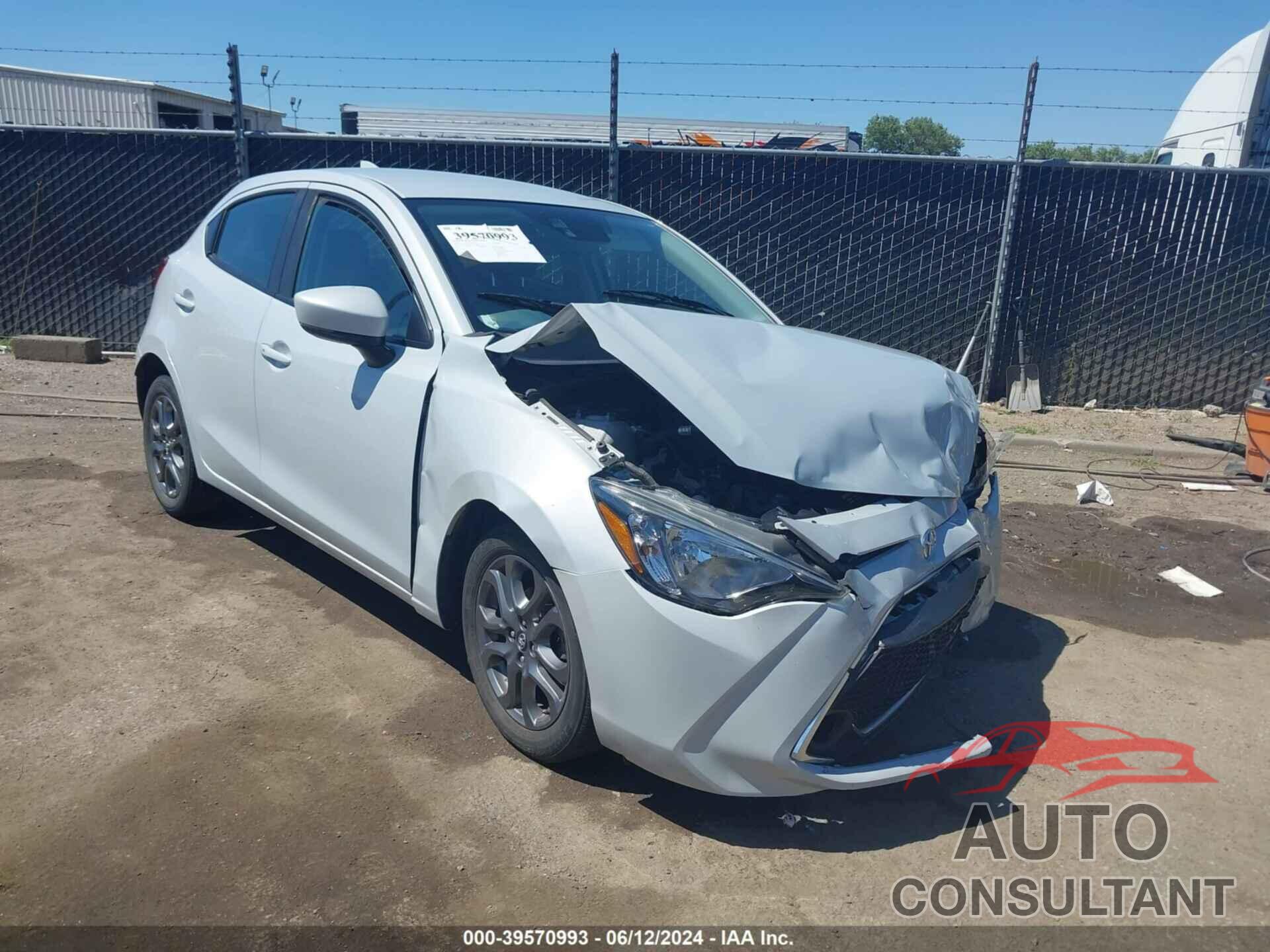 TOYOTA YARIS 2020 - 3MYDLBJV9LY704787