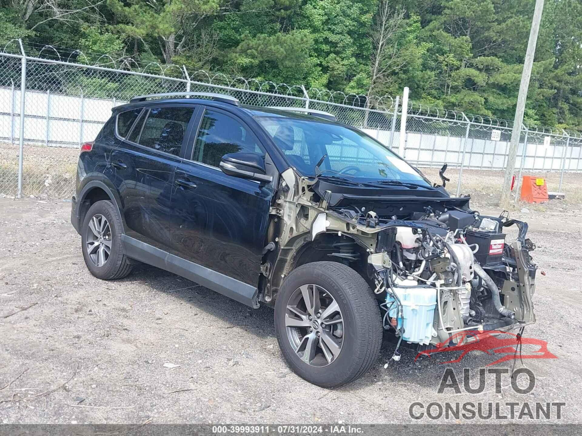 TOYOTA RAV4 2017 - 2T3WFREV1HW397310