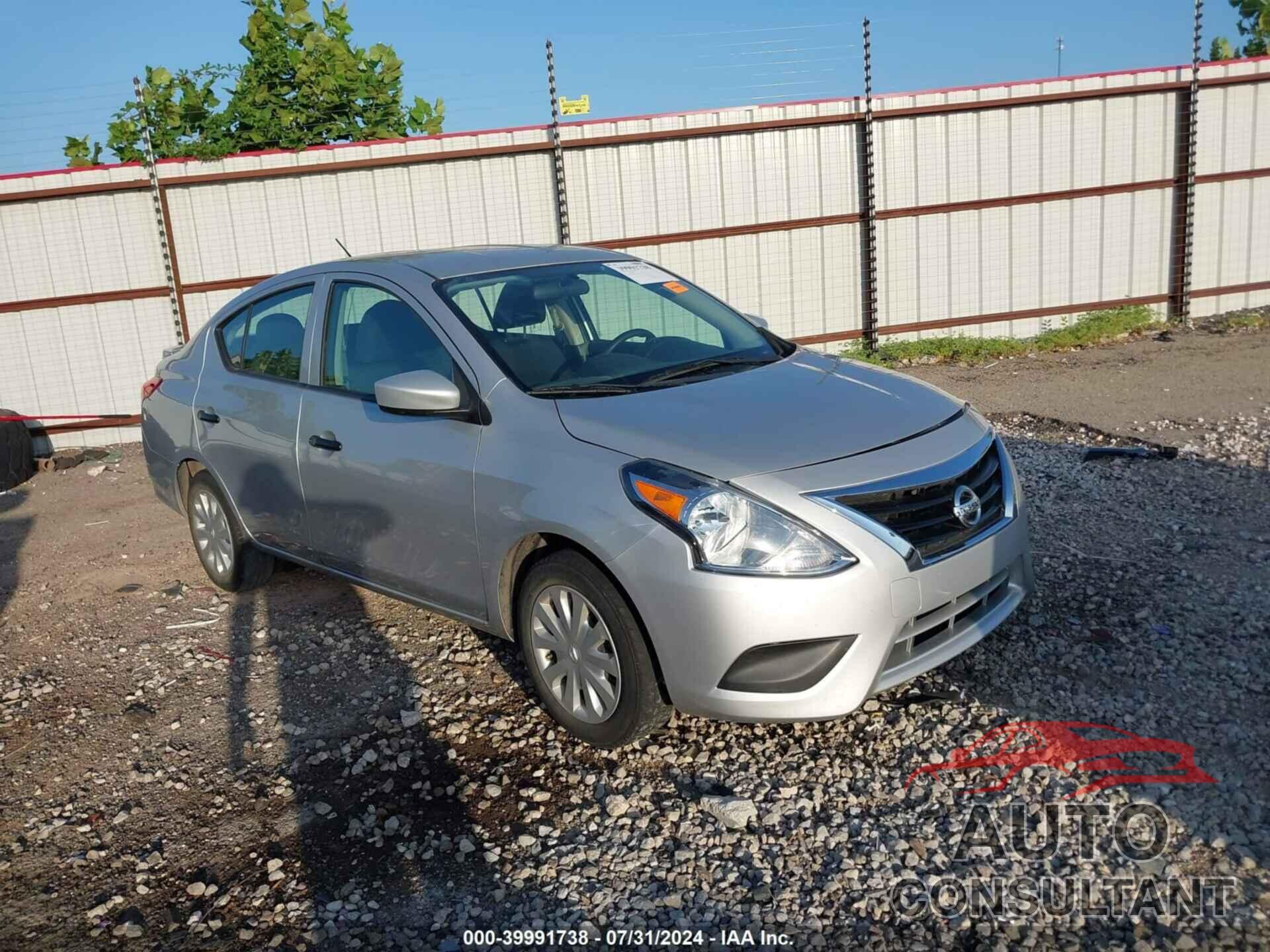 NISSAN VERSA 2019 - 3N1CN7AP9KL813025