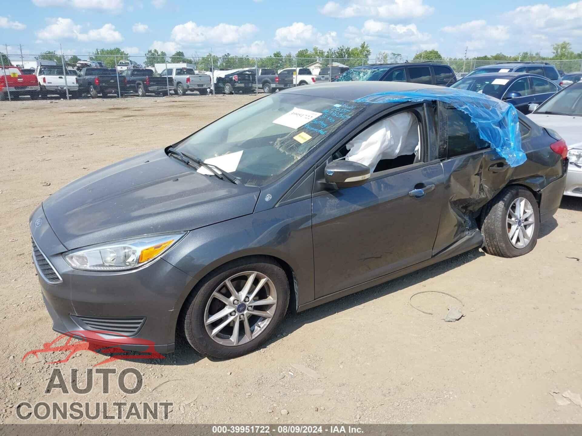 FORD FOCUS 2016 - 1FADP3F23GL392347