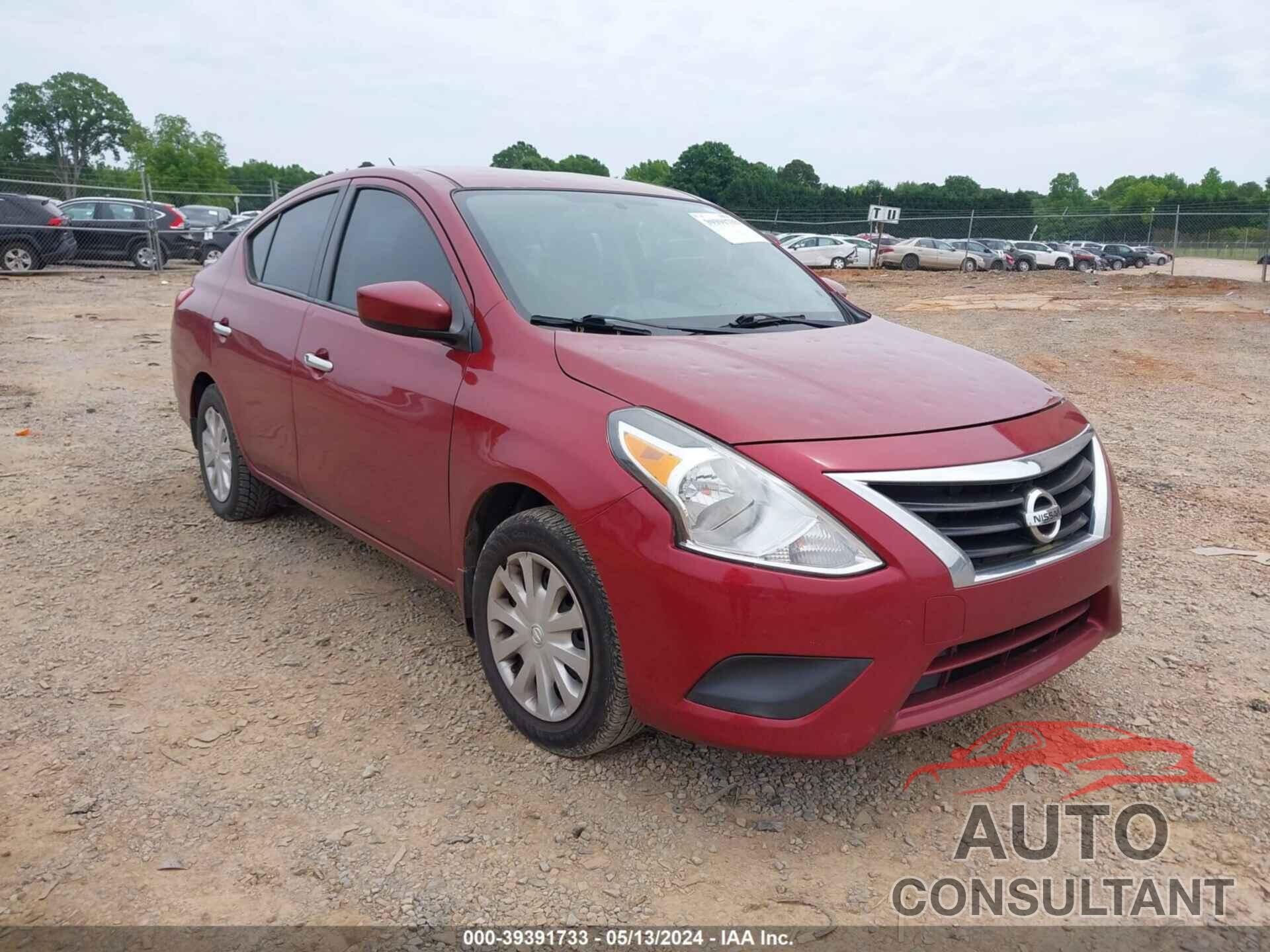 NISSAN VERSA 2019 - 3N1CN7APXKL841660