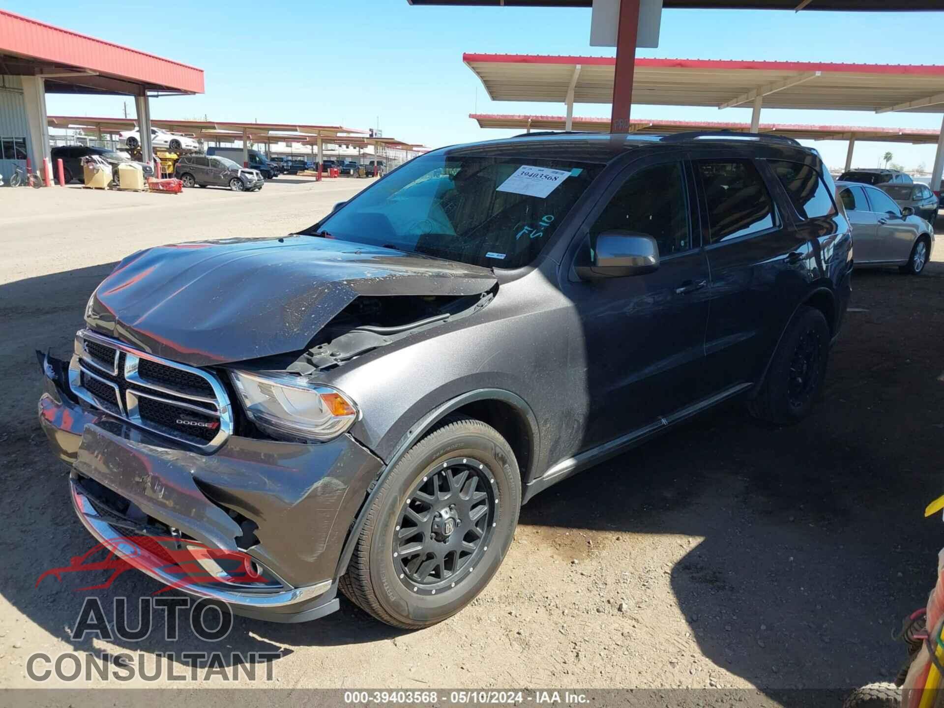 DODGE DURANGO 2017 - 1C4RDHAG8HC878579