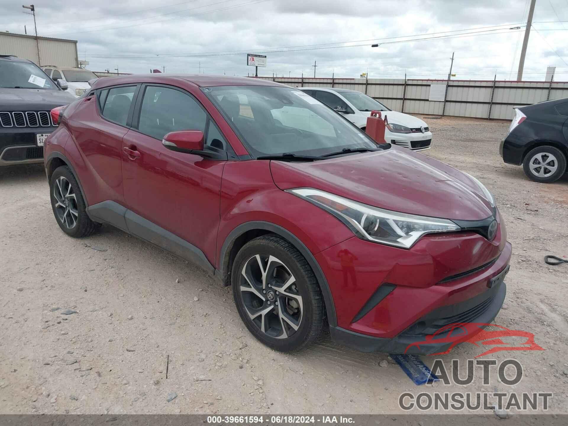 TOYOTA C-HR 2018 - NMTKHMBX8JR027740