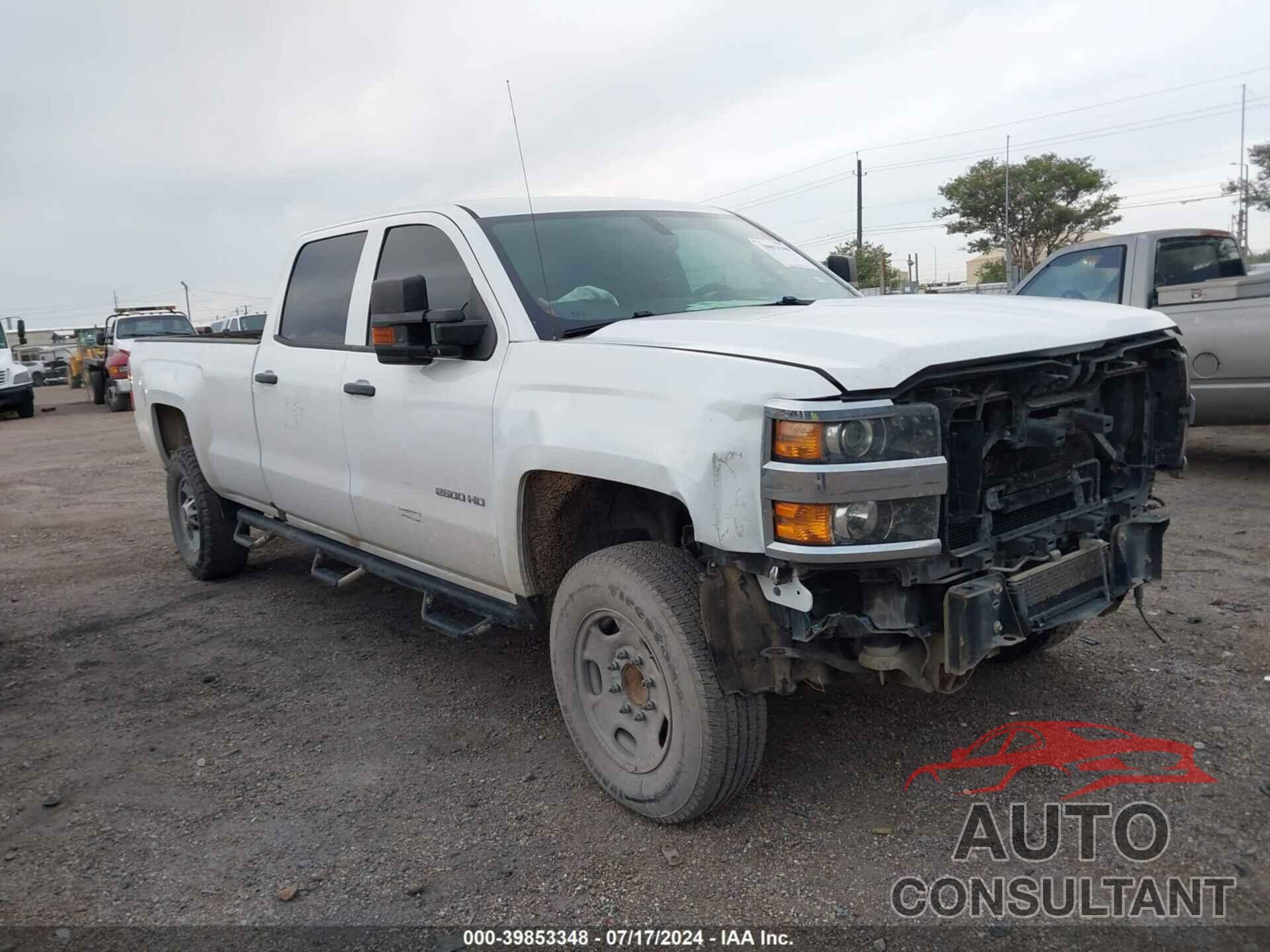 CHEVROLET SILVERADO 2500HD 2019 - 1GC1CREGXKF223524