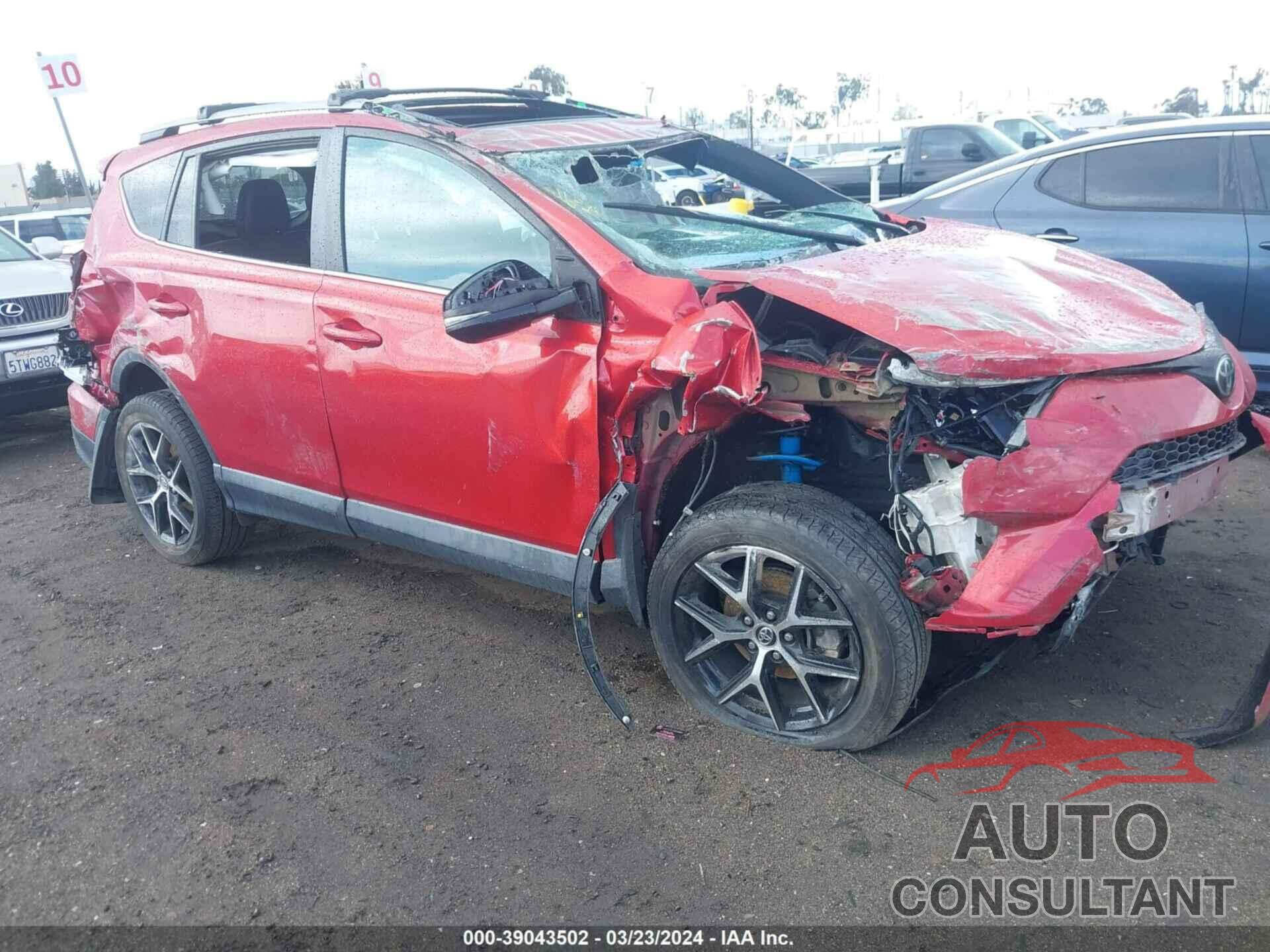 TOYOTA RAV4 2017 - 2T3NFREVXHW391338
