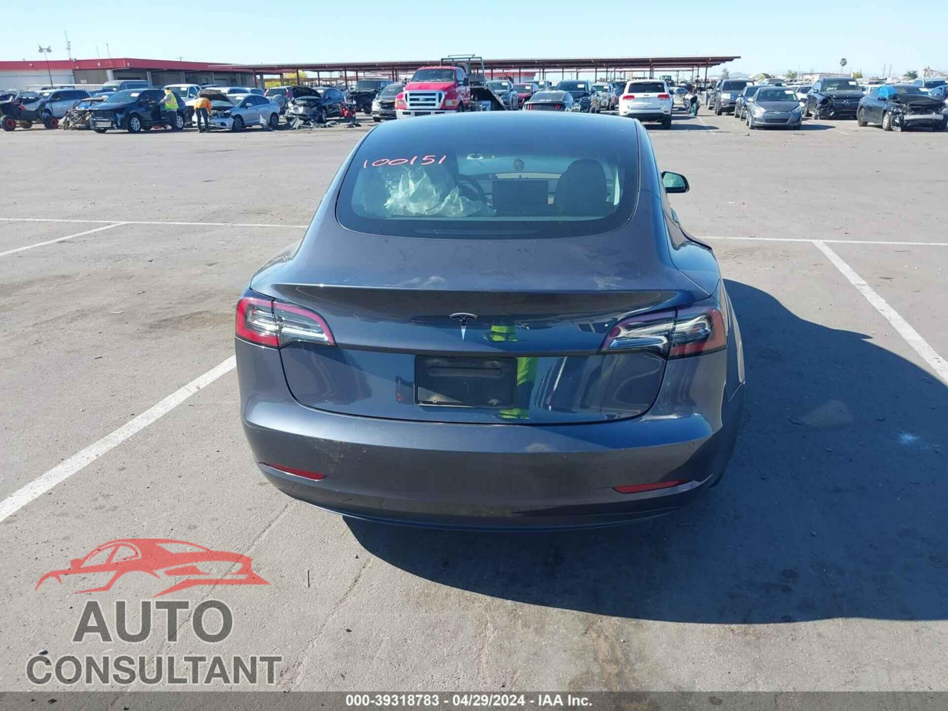 TESLA MODEL 3 2021 - 5YJ3E1EA8MF100151