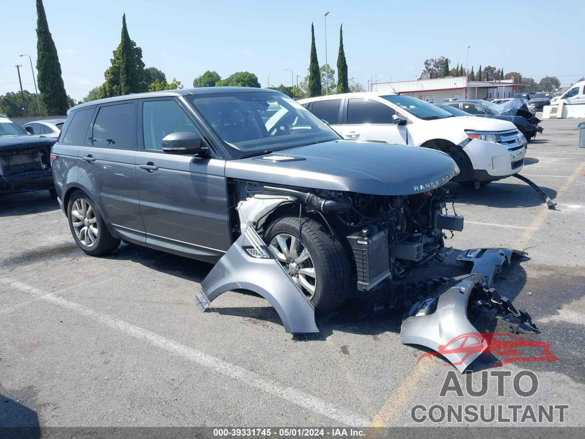 LAND ROVER RANGE ROVER SPORT 2017 - SALWR2FV7HA667614