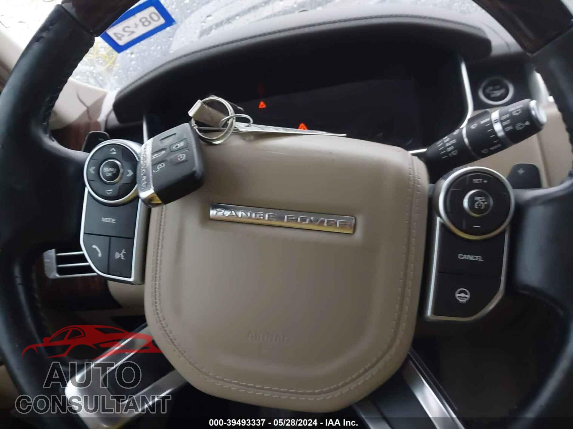 LAND ROVER RANGE ROVER 2016 - SALGS3EF5GA295813