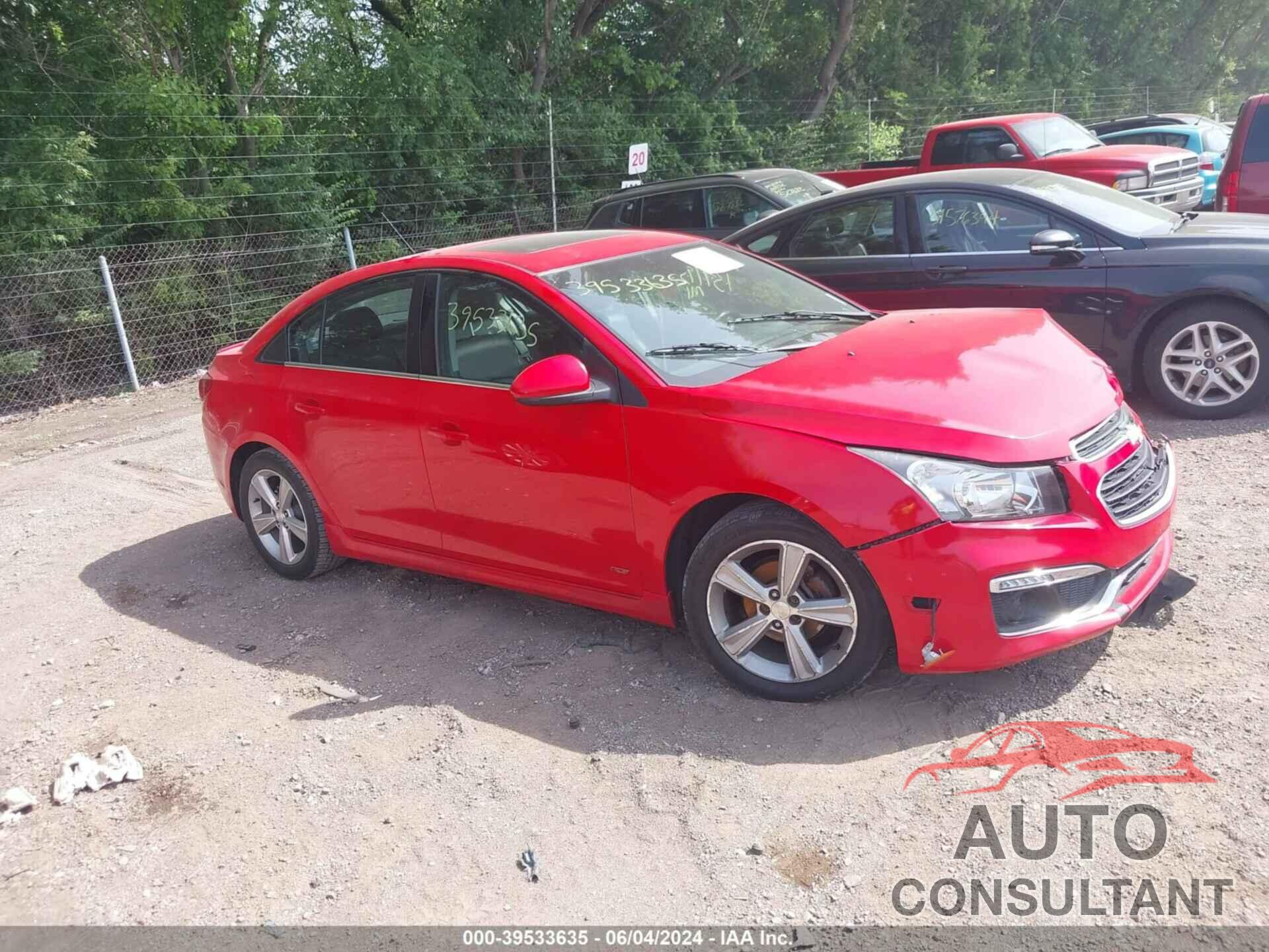 CHEVROLET CRUZE LIMITED 2016 - 1G1PF5SB0G7195553