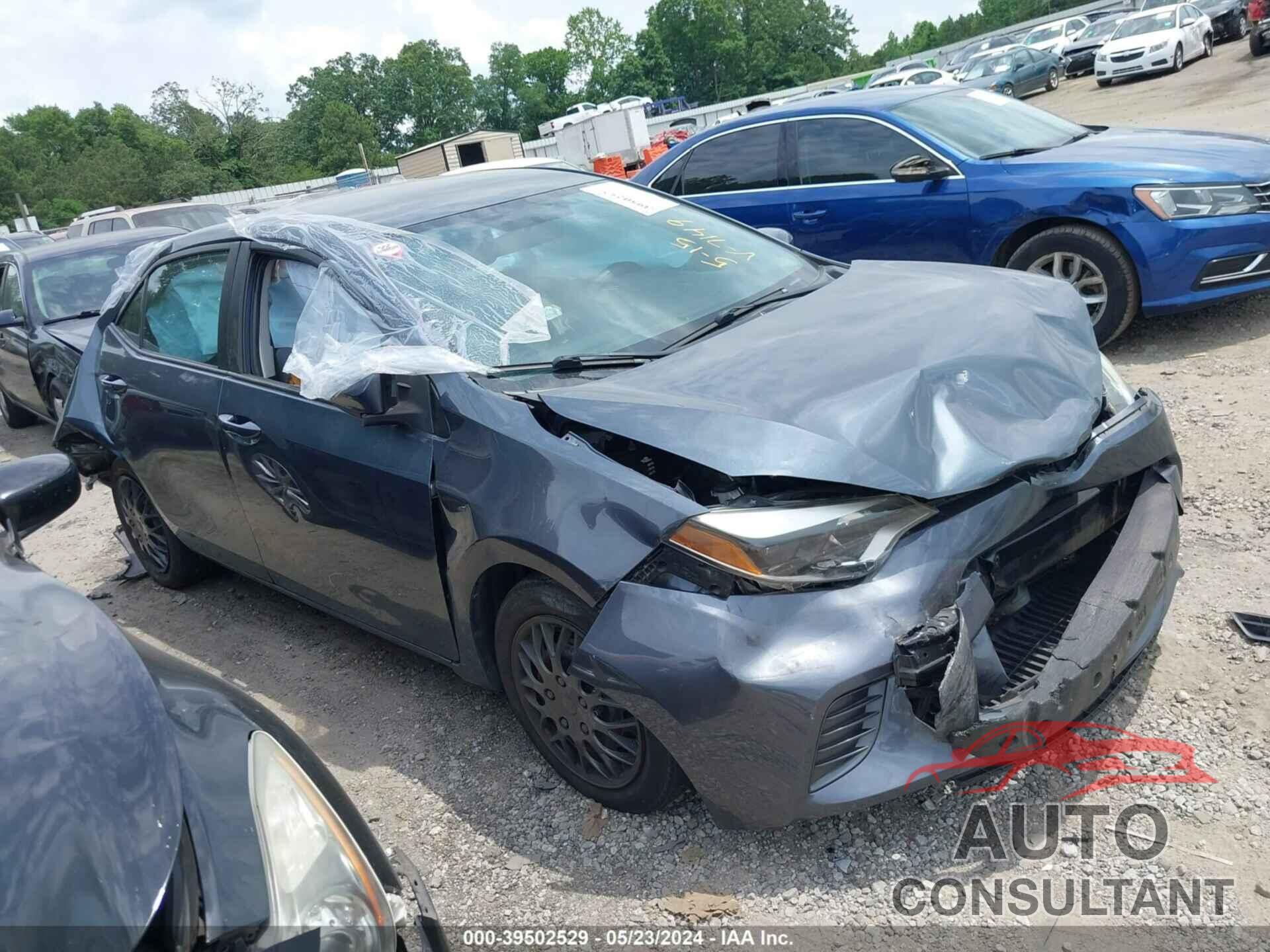 TOYOTA COROLLA 2016 - 2T1BURHE5GC587149