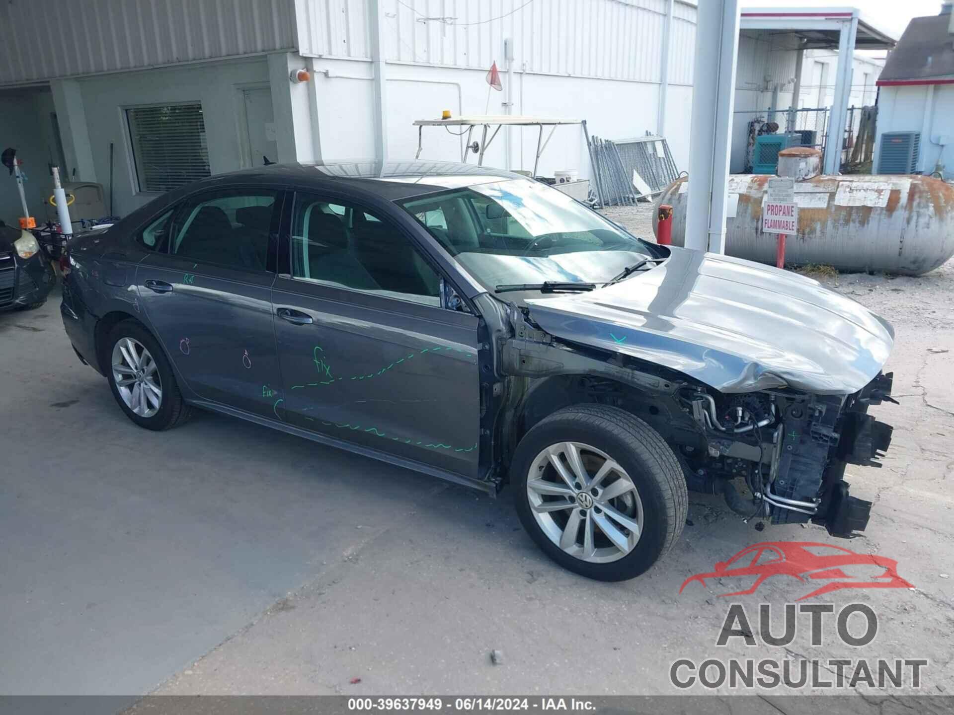 VOLKSWAGEN PASSAT 2021 - 1VWAA7A39MC007338