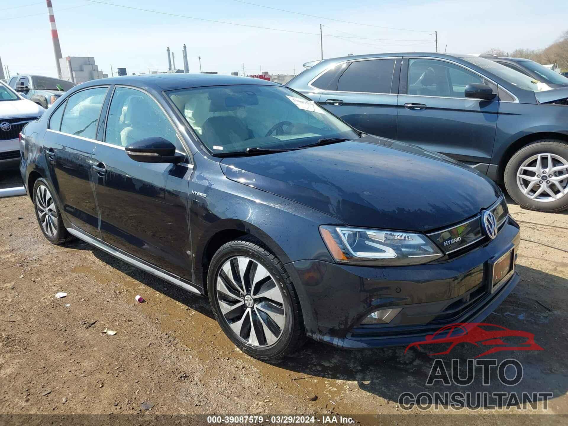 VOLKSWAGEN JETTA HYBRID 2016 - 3VW637AJ6GM344941