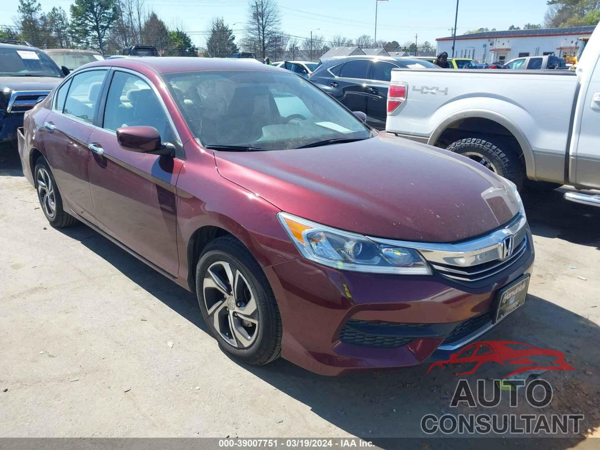 HONDA ACCORD 2017 - 1HGCR2F36HA241035