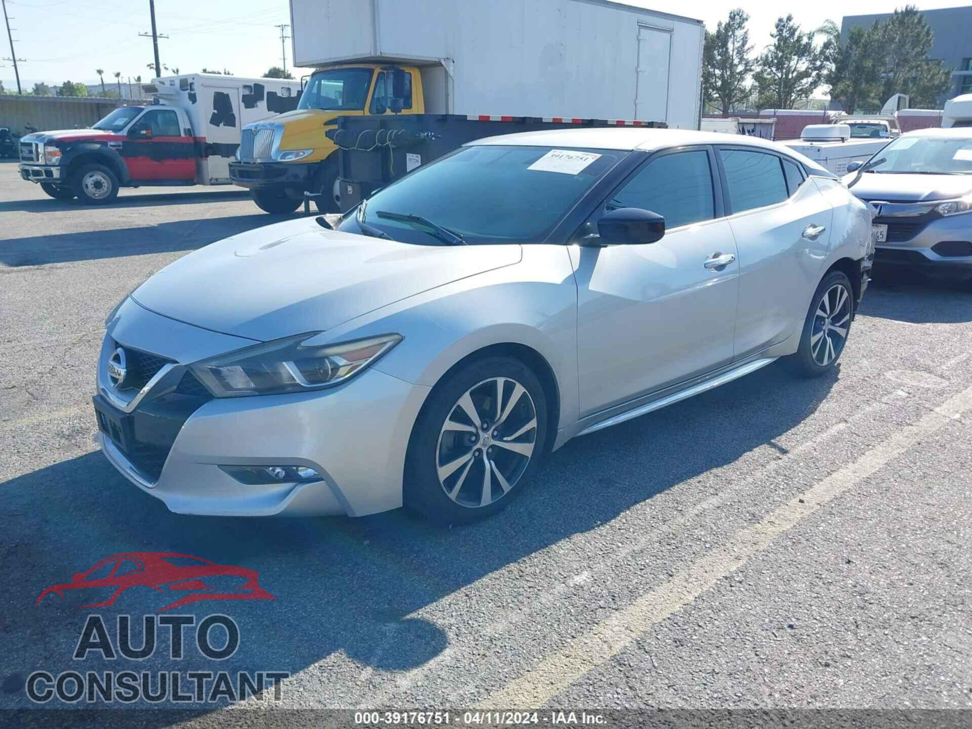 NISSAN MAXIMA 2017 - 1N4AA6AP1HC386637