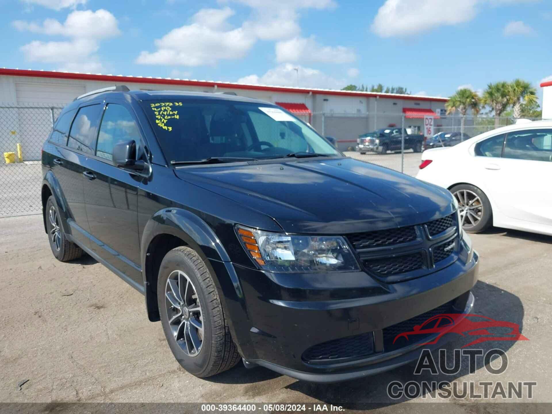 DODGE JOURNEY 2018 - 3C4PDCAB5JT445360