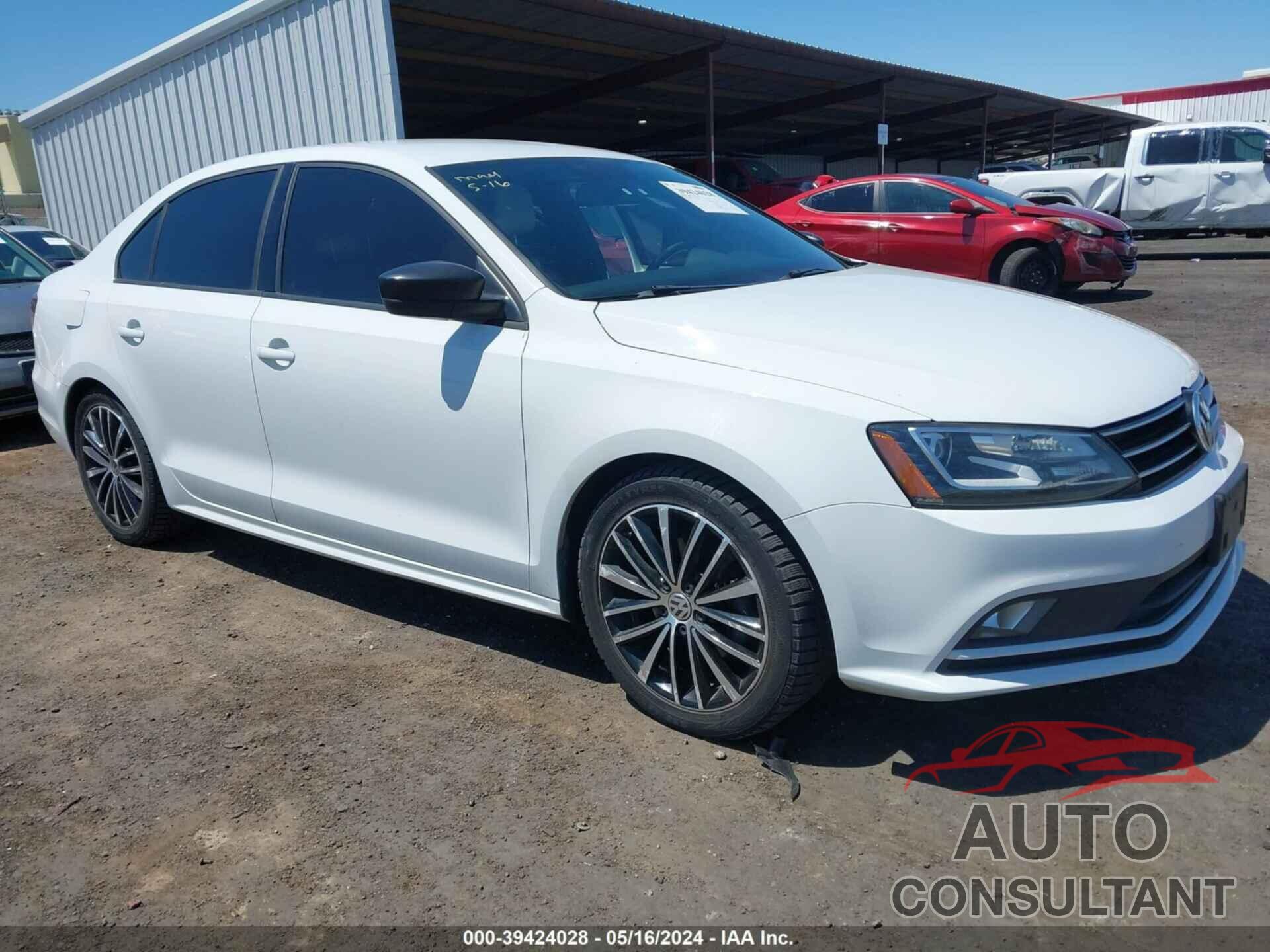 VOLKSWAGEN JETTA 2016 - 3VWB17AJ0GM348942