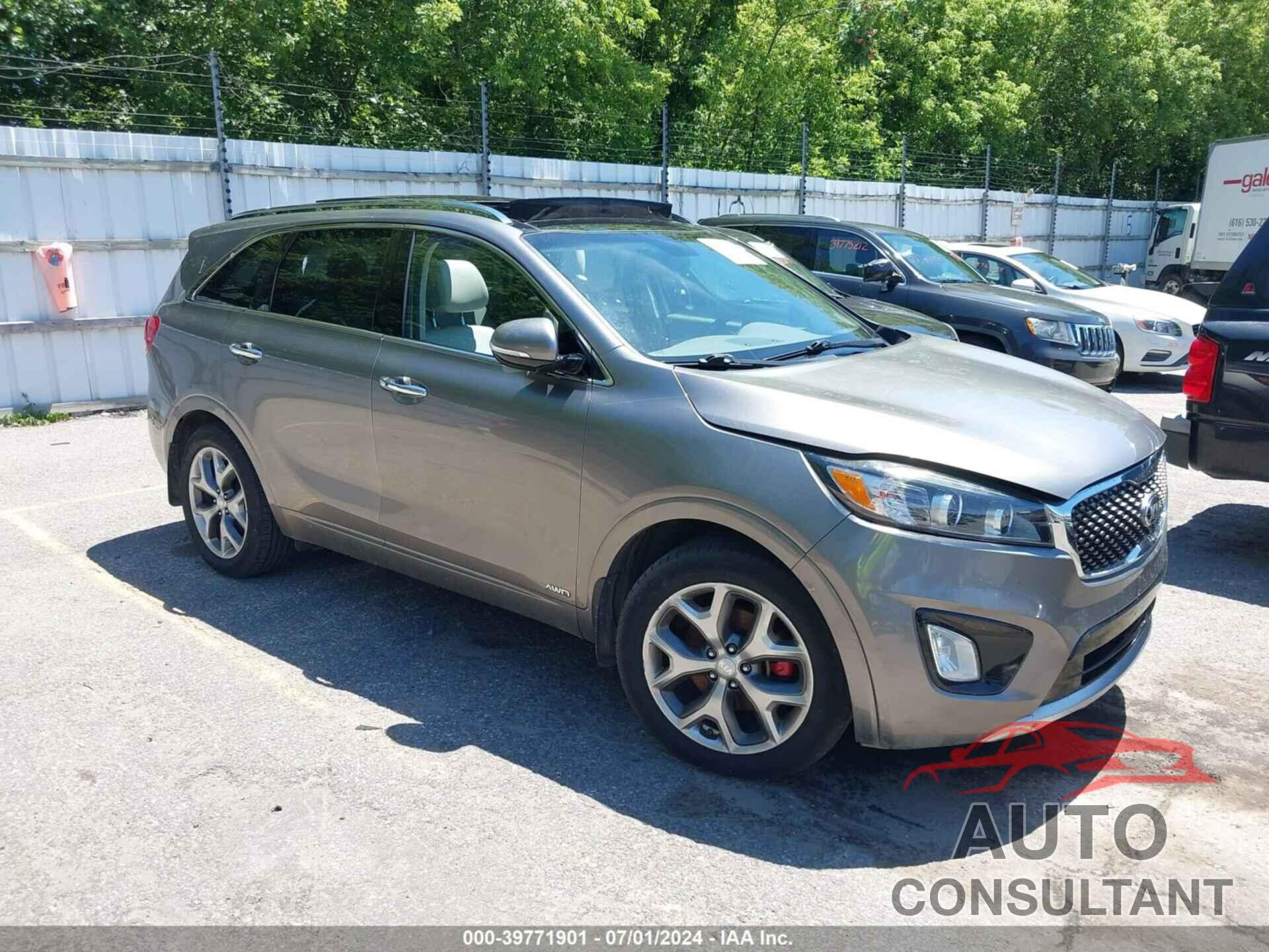 KIA SORENTO 2016 - 5XYPKDA51GG107119
