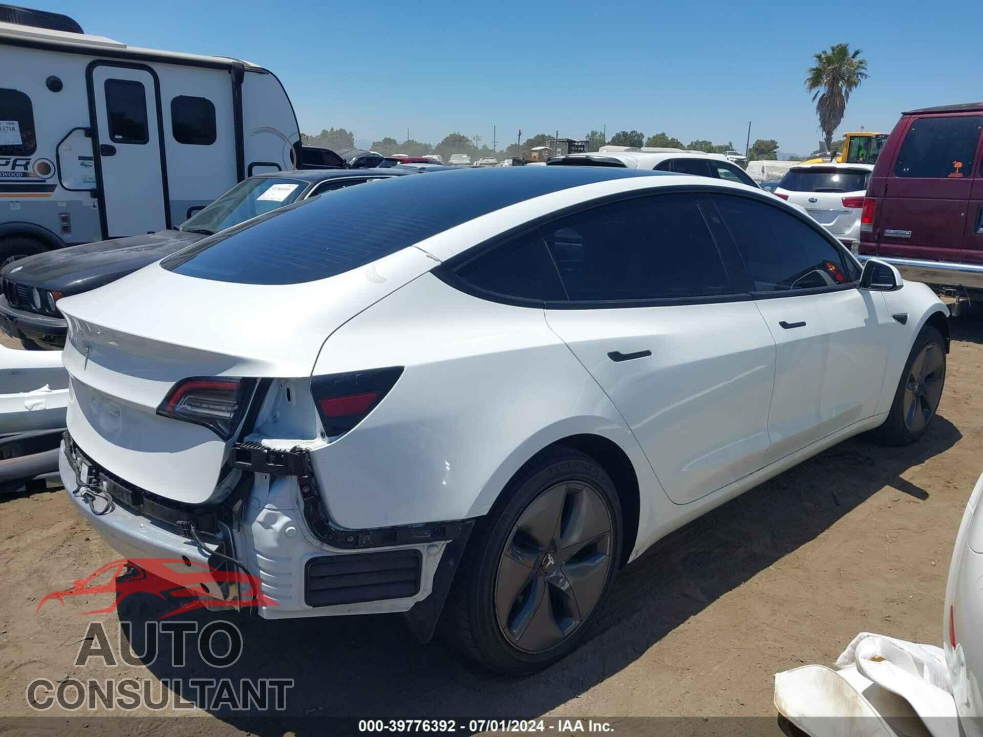 TESLA MODEL 3 2022 - 5YJ3E1EA7NF321564