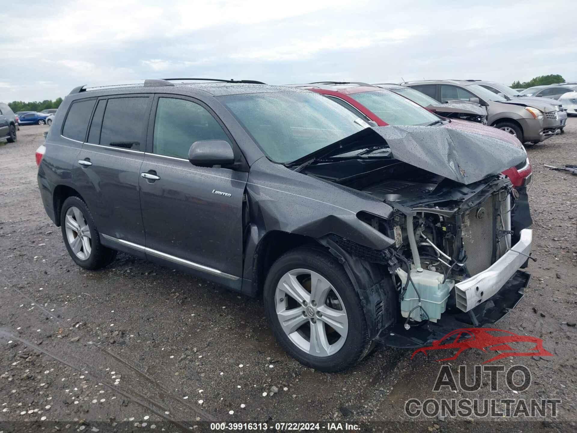 TOYOTA HIGHLANDER 2013 - 5TDYK3EH7DS141339