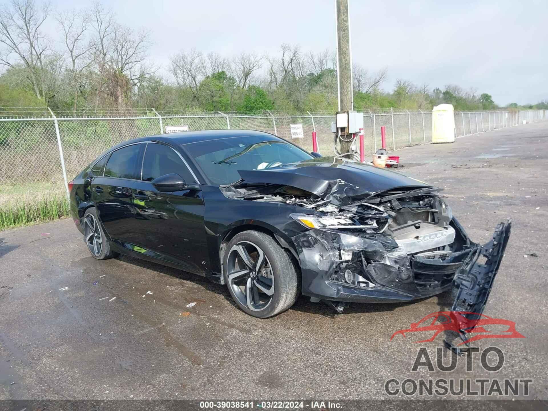 HONDA ACCORD 2021 - 1HGCV1F39MA093415