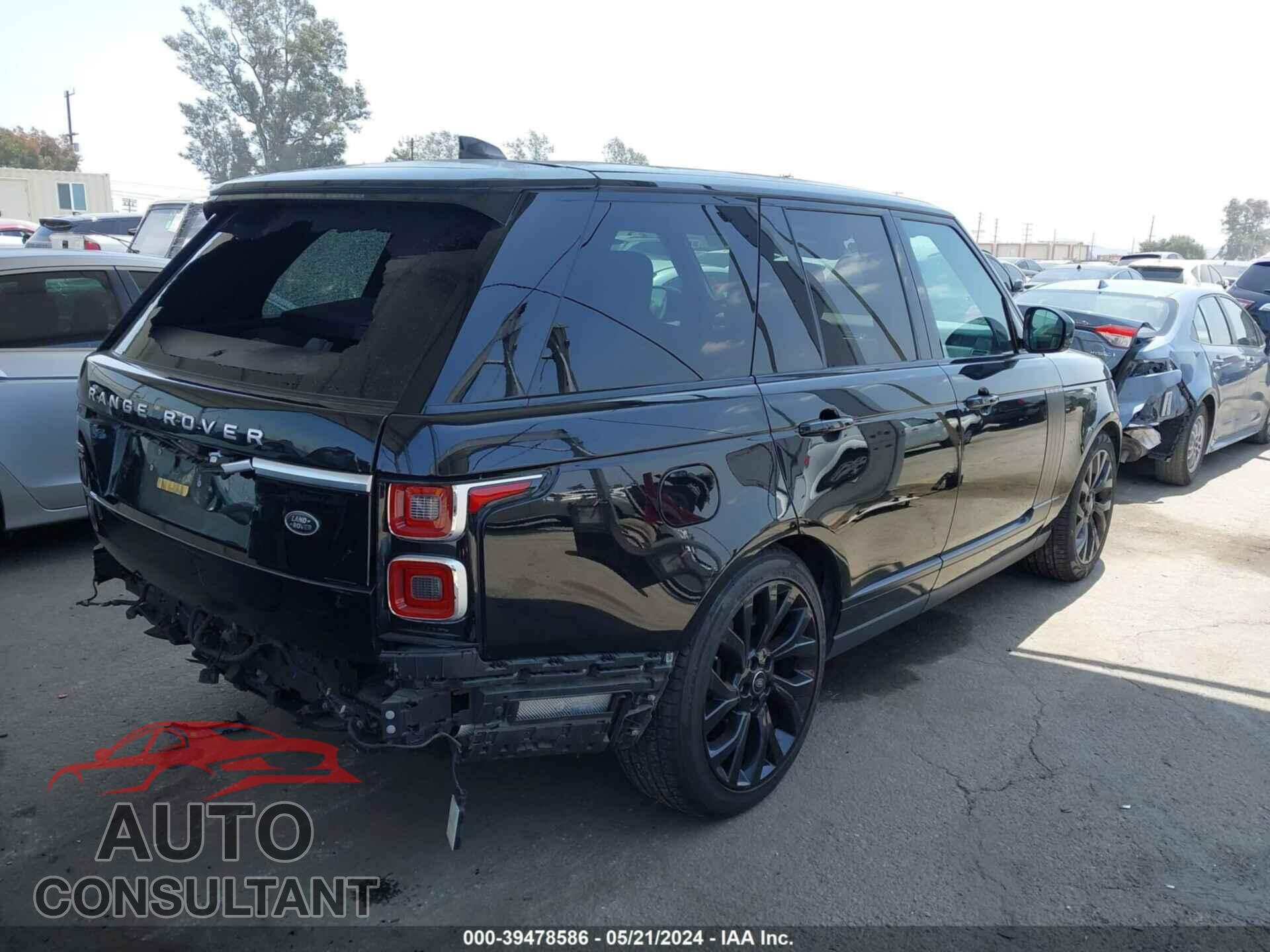 LAND ROVER RANGE ROVER 2020 - SALGS2SE2LA573437